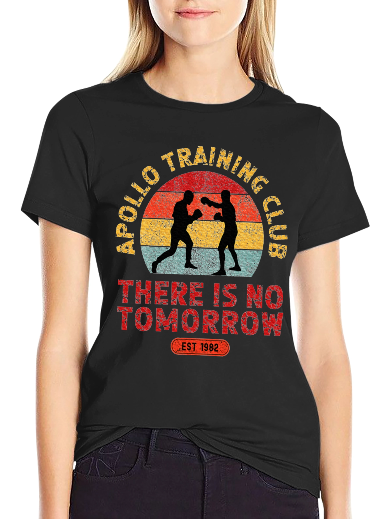 Black Apollo Training Club T-Shirt view 2