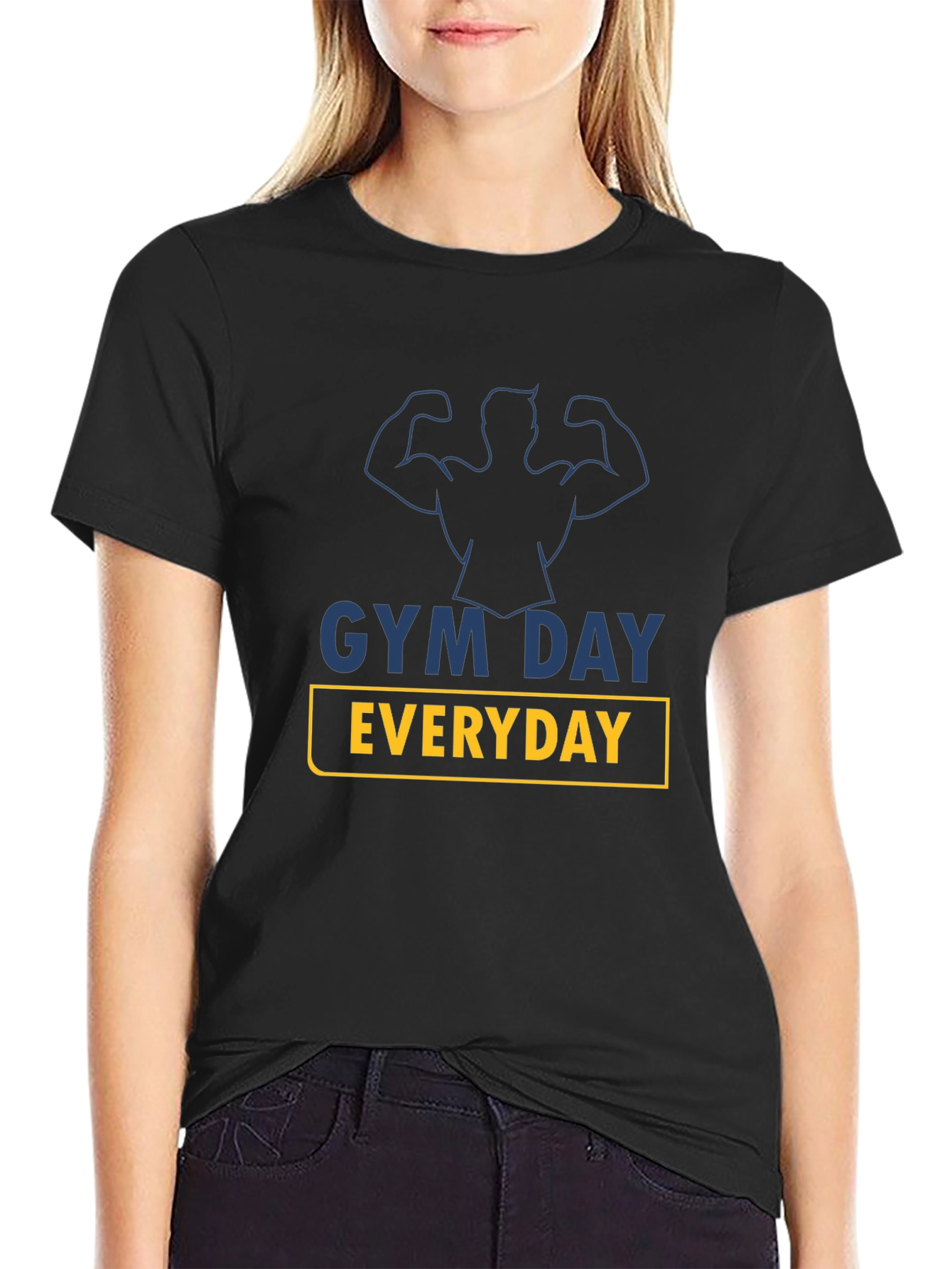 Gym Day Everyday Graphic Tee - 2