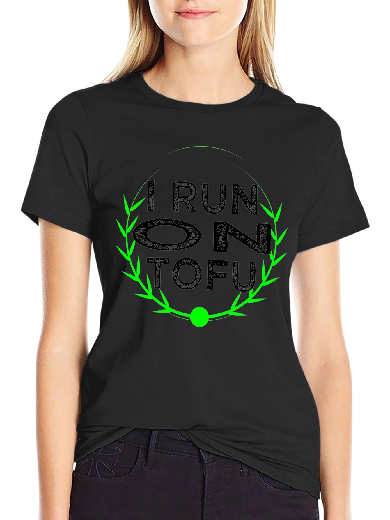 I Run On Tofu Graphic Tee - Vegan Friendly Shirt - 2
