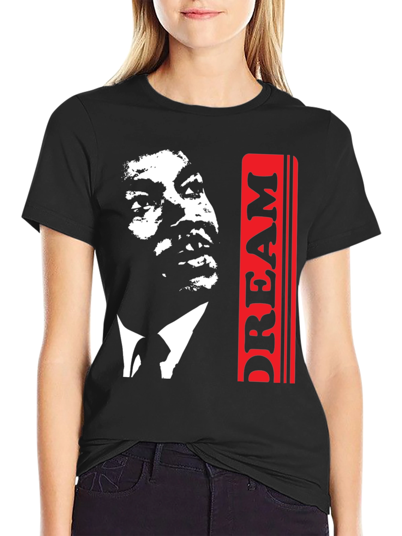 Black Dream Graphic Tee - Black view 2