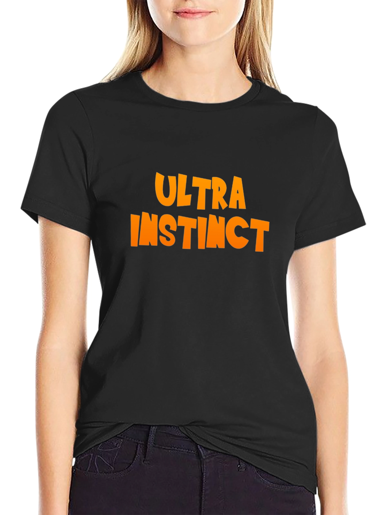 Black Ultra Instinct Graphic Tee - Black view 2