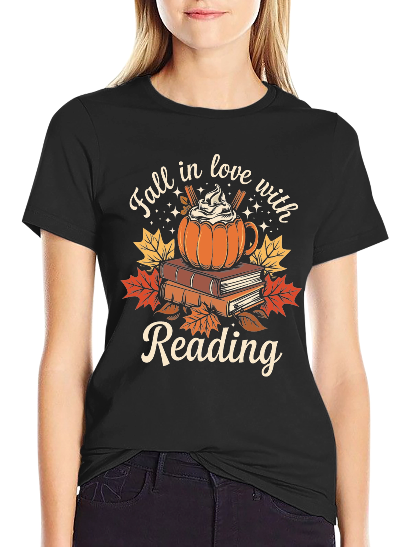 Fall in Love with Reading T-Shirt - 2