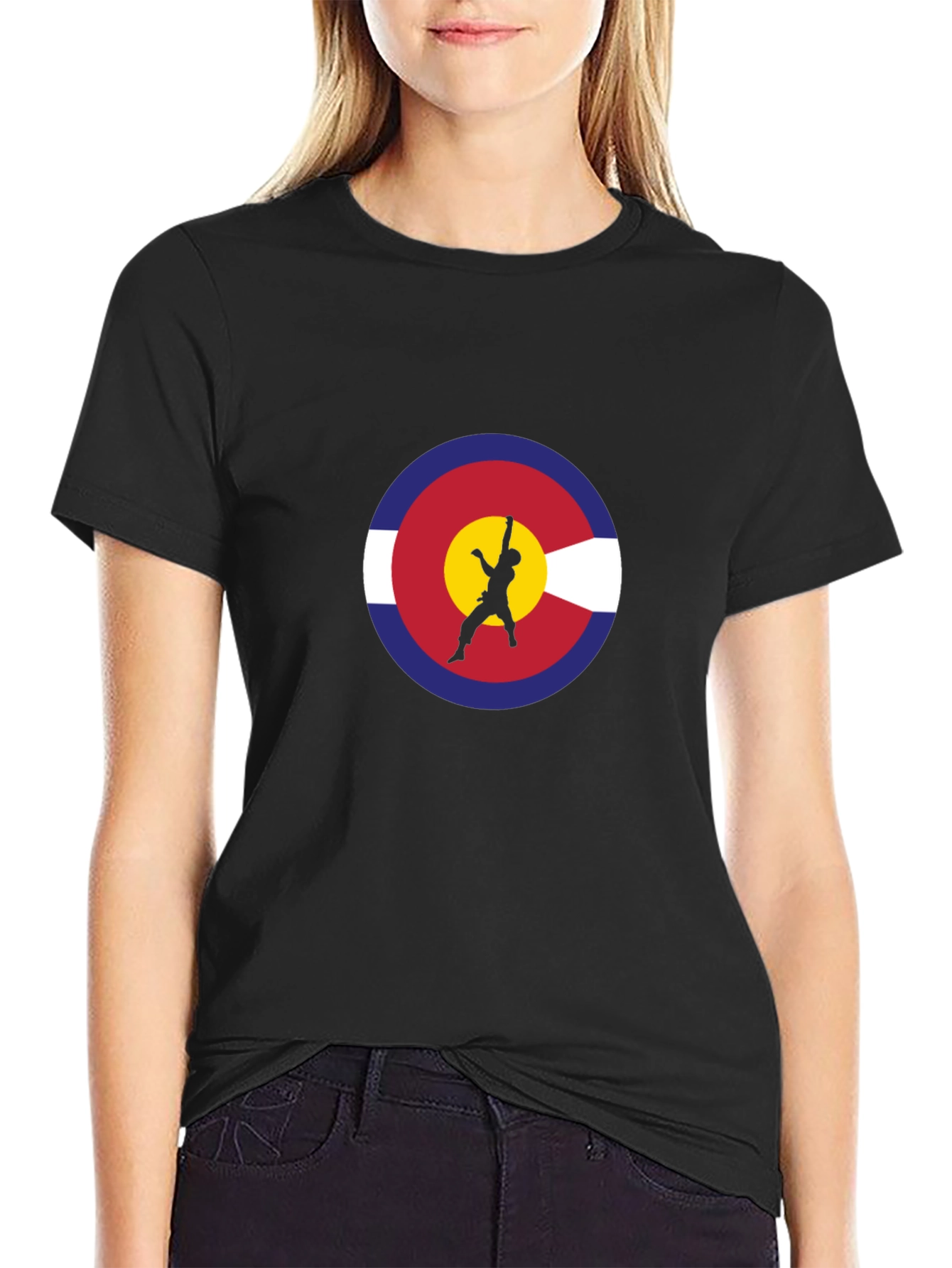 Black Colorado Climbing T-Shirt - Black view 2