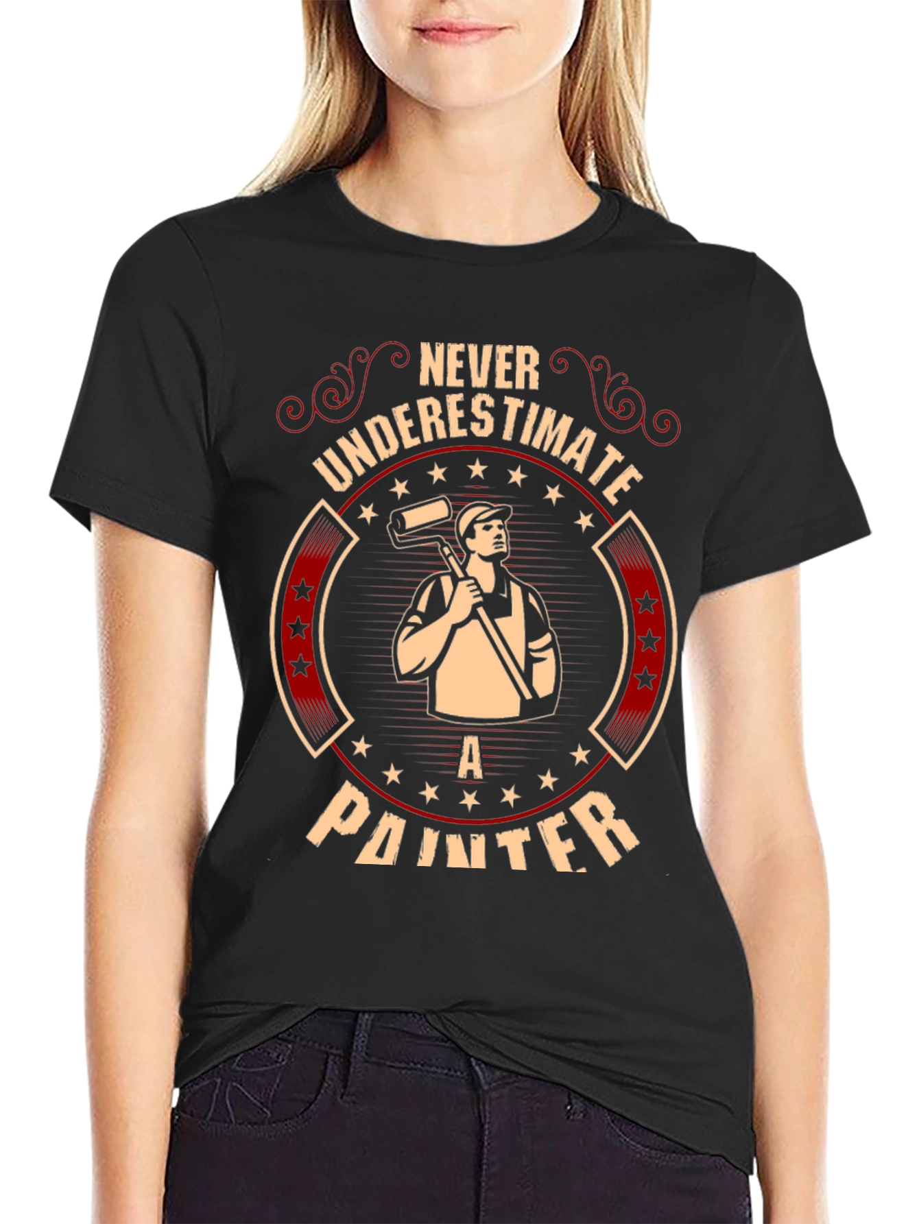 Never Underestimate A Painter T-Shirt - 2