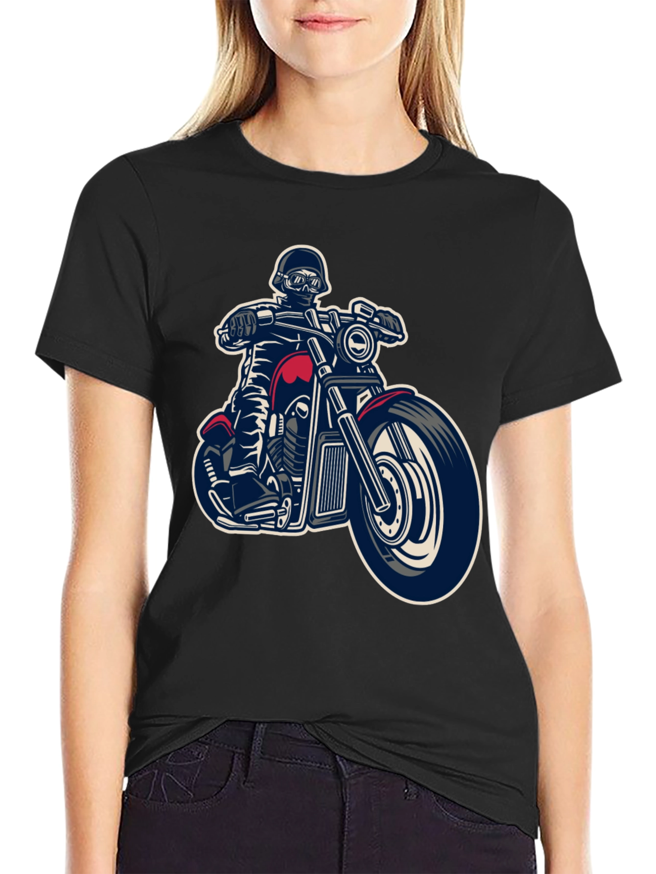 Biker Graphic T-Shirt - Ride in Style - 2