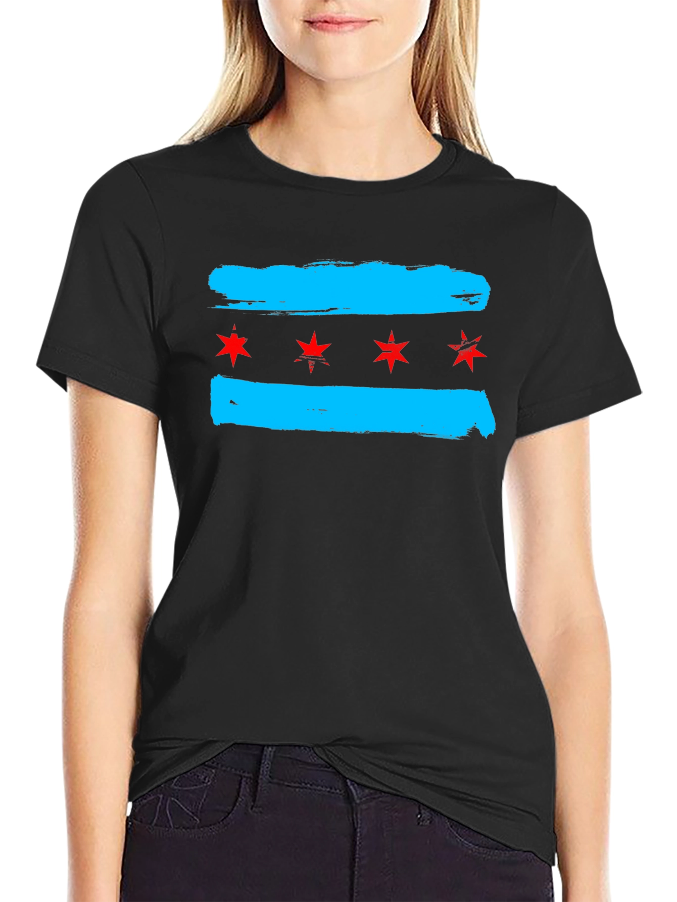 Chicago Flag Graphic T-Shirt - 2