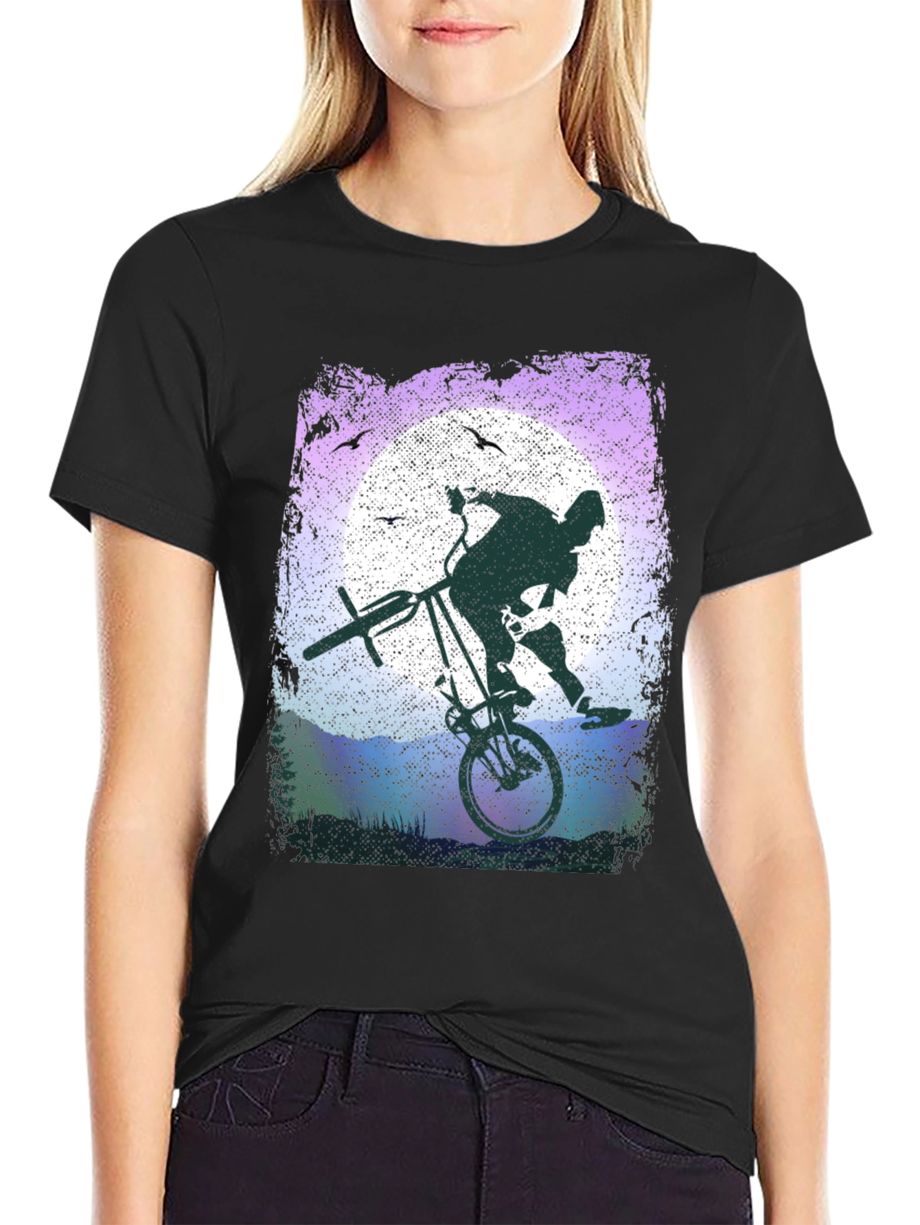 BMX Bike Stunt T-Shirt - Graphic Tee - 2