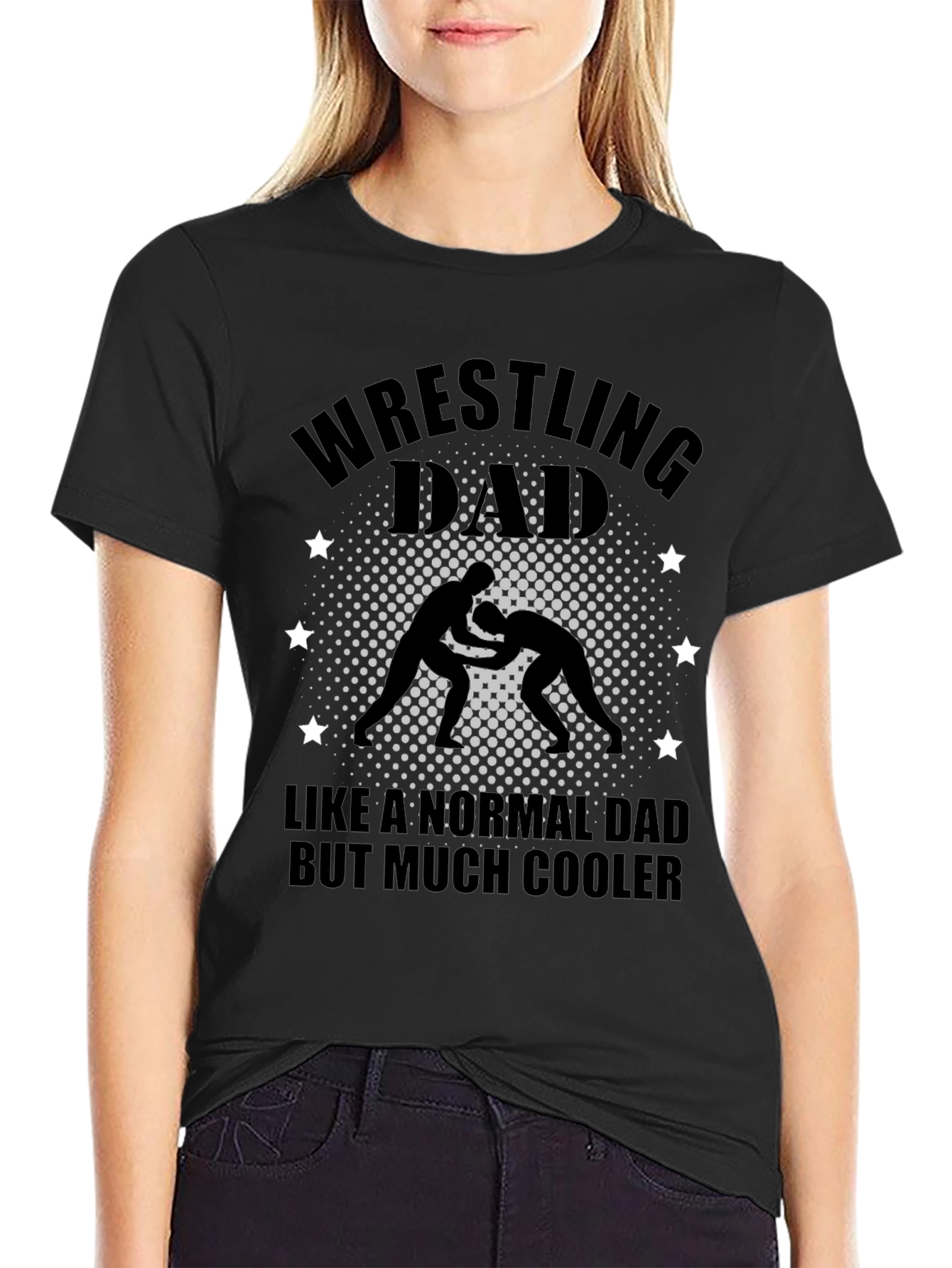 Wrestling Dad T-Shirt - Cool Dad Tee - 2