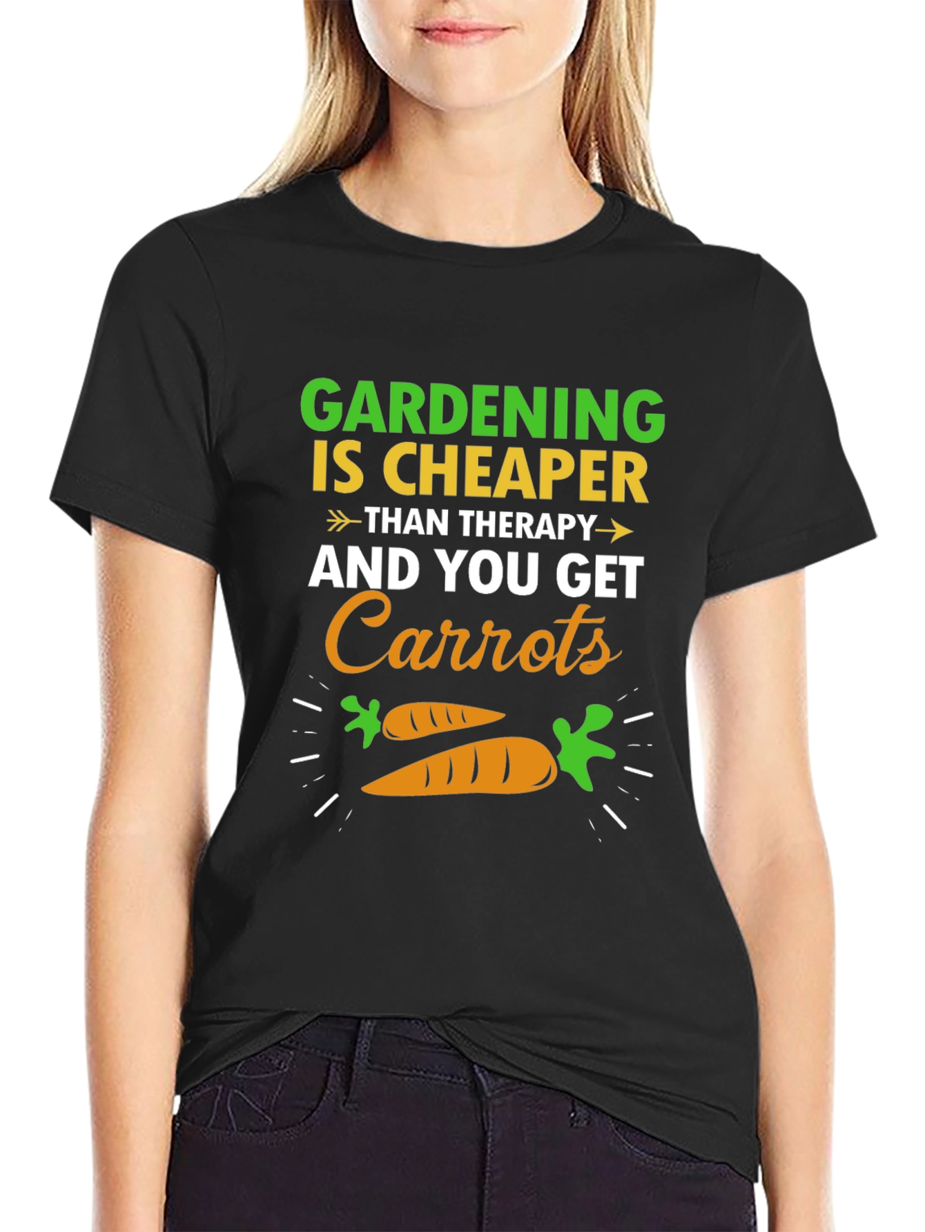 Gardening Carrots Graphic T-Shirt - 2