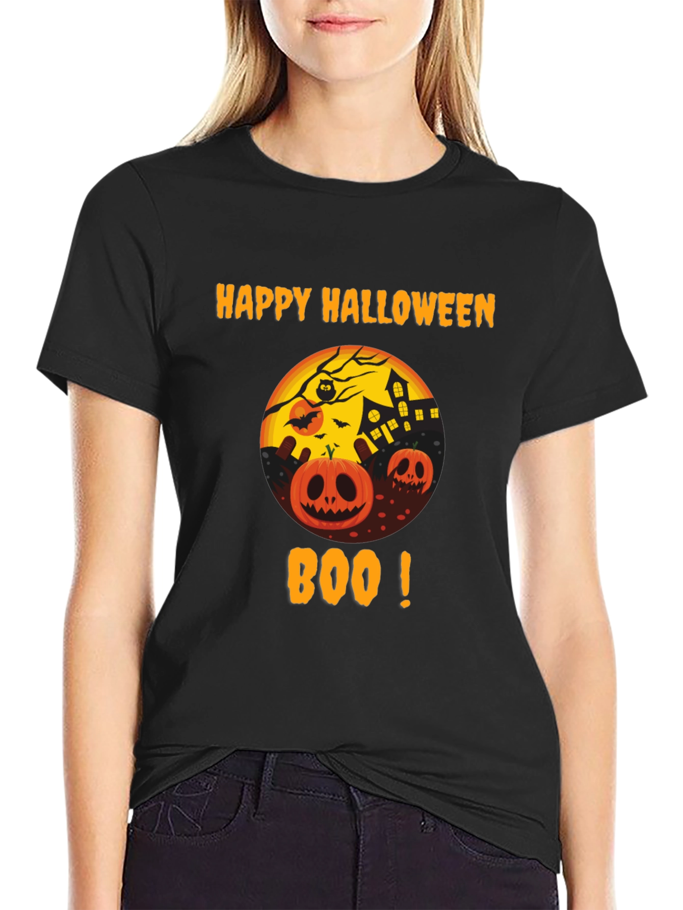 Happy Halloween Boo T-Shirt - 2