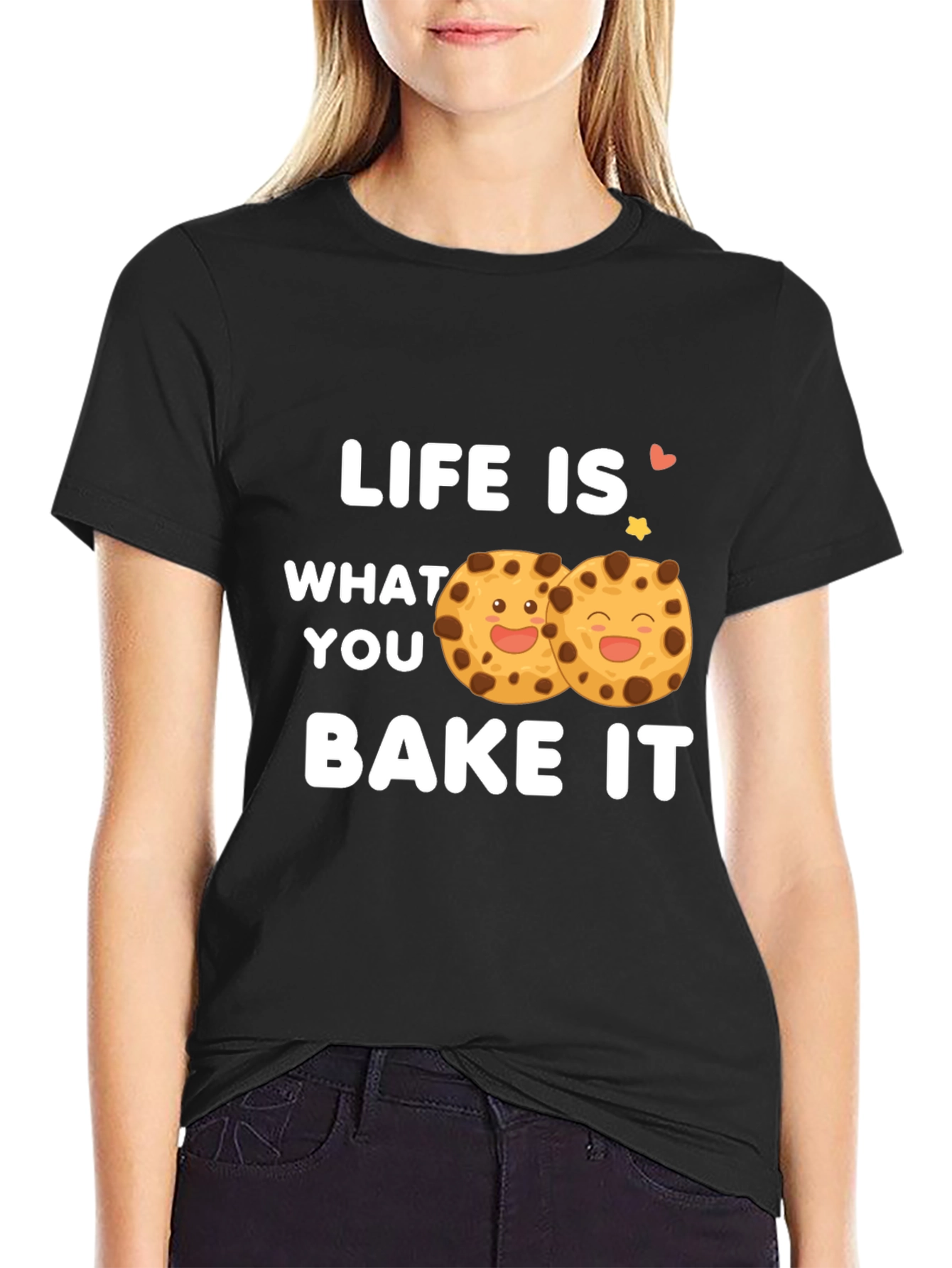 Black Life Is What You Bake It - Graphic T-Shirt view 2