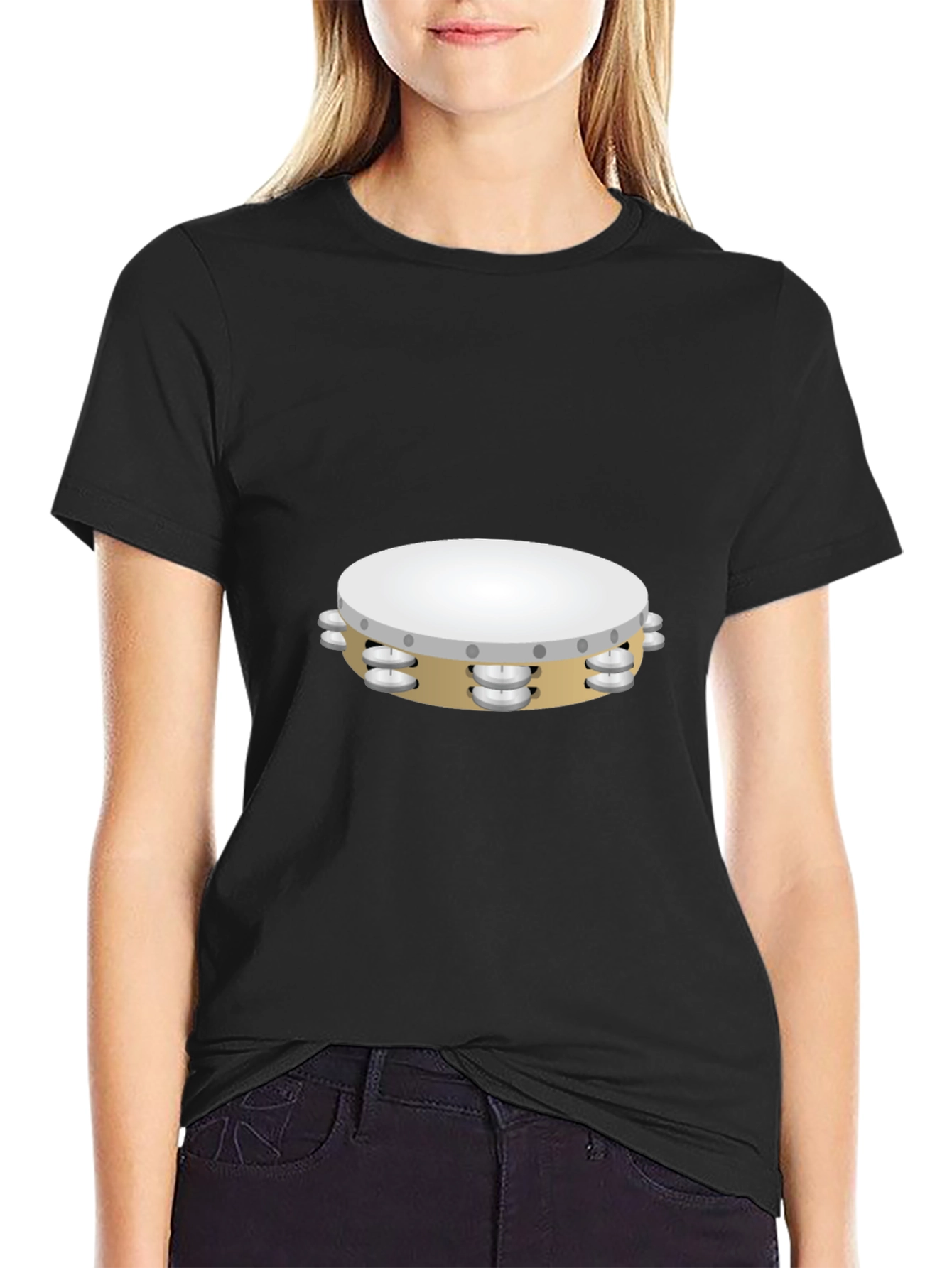 Black Tambourine Graphic Tee view 2
