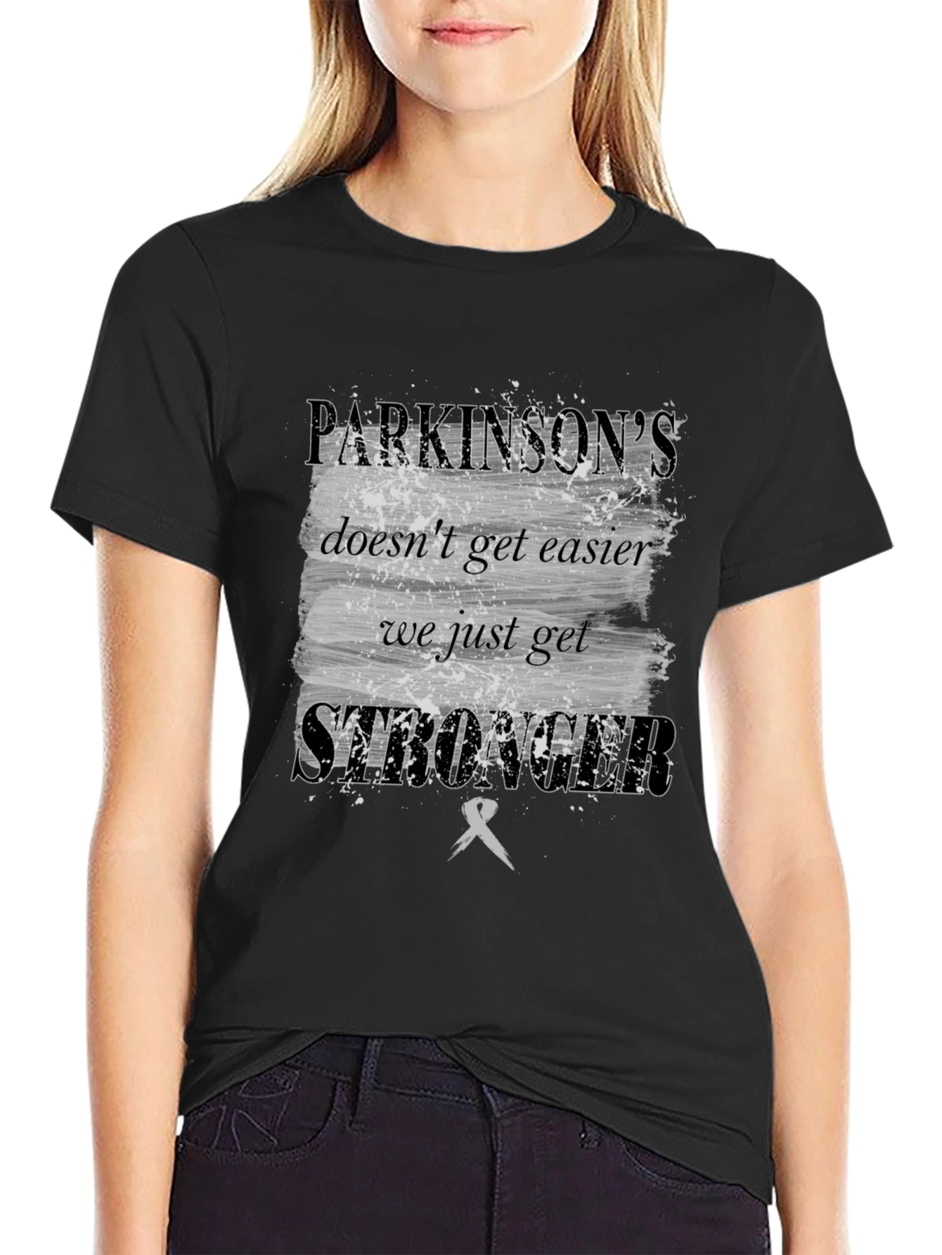 Parkinson's Awareness Graphic T-Shirt - Stronger Together - 2
