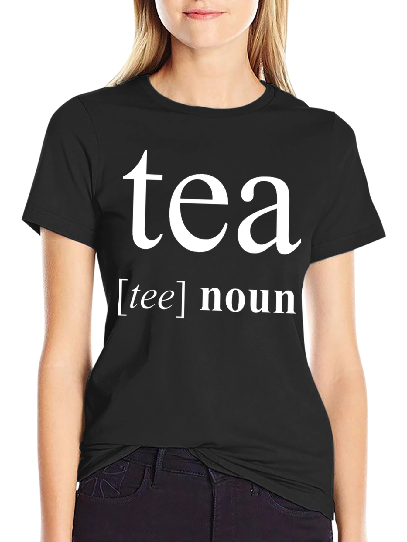 Black Tea Definition T-Shirt | Novelty Gift for Tea Lovers view 2
