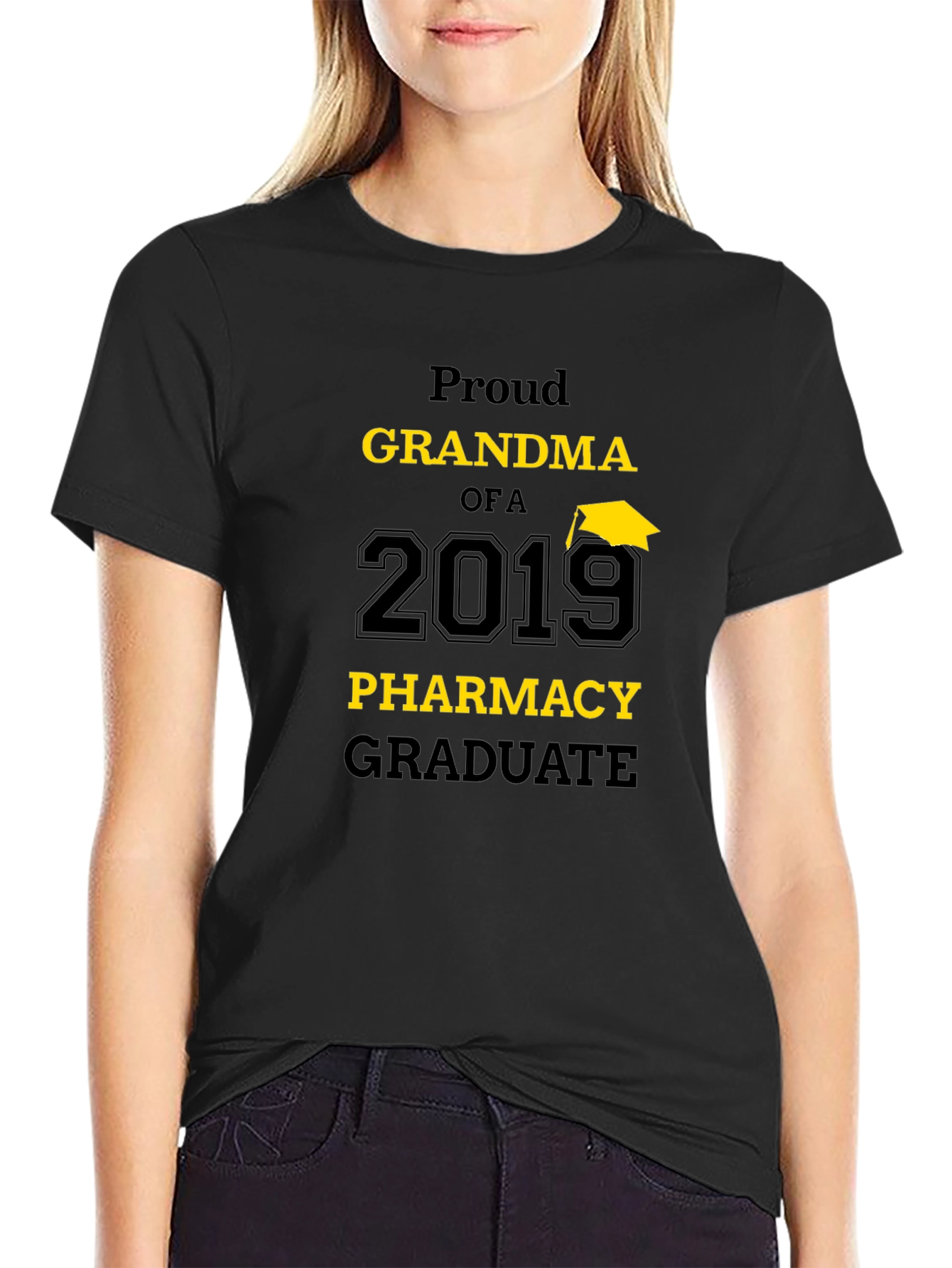 Proud Grandma 2019 Pharmacy Graduate T-Shirt - 2