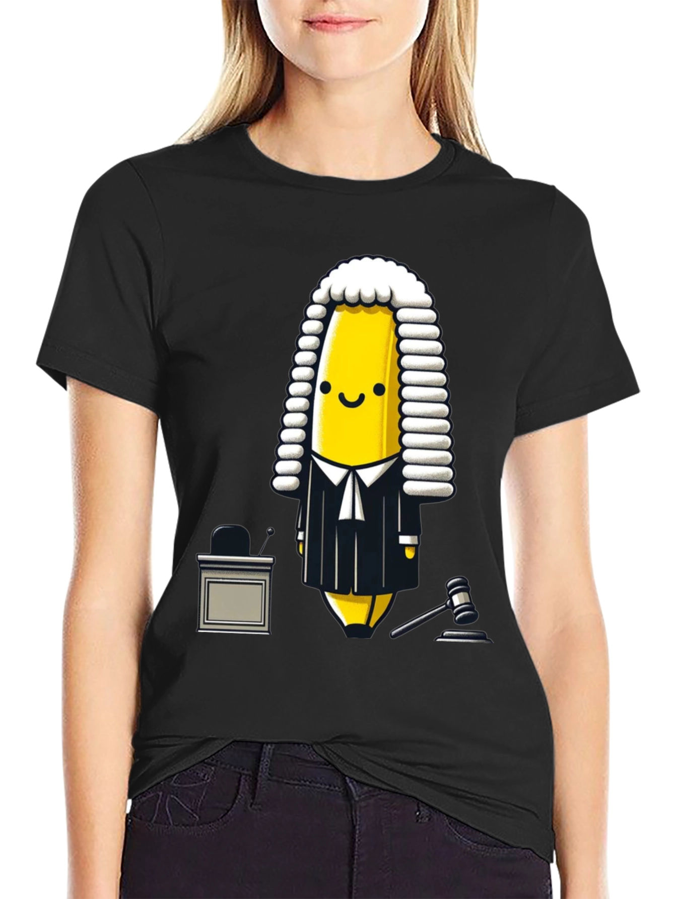 Banana Judge T-Shirt - Funny Lawyer Tee - 2
