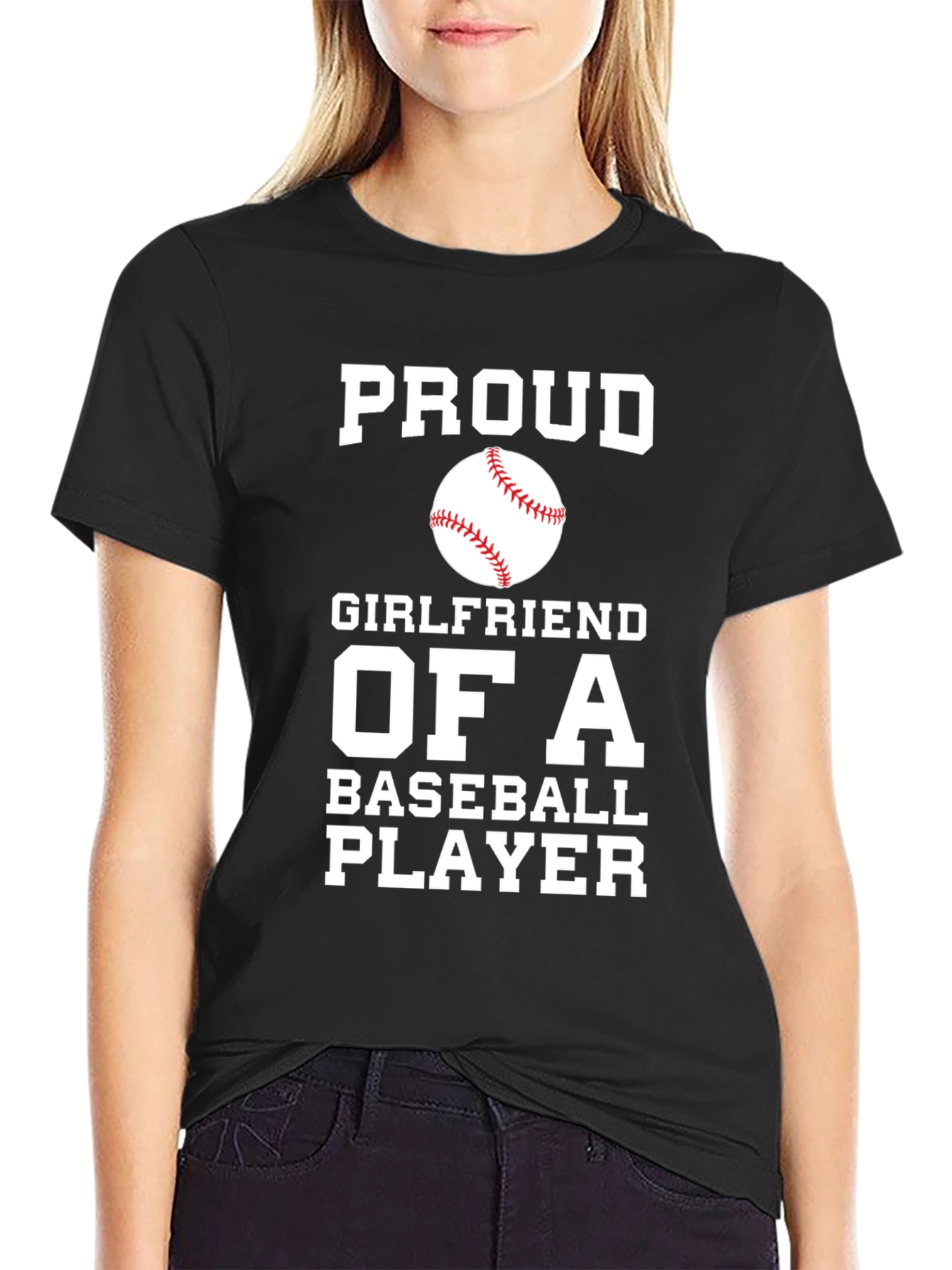 Proud Baseball Girlfriend T-Shirt - 2