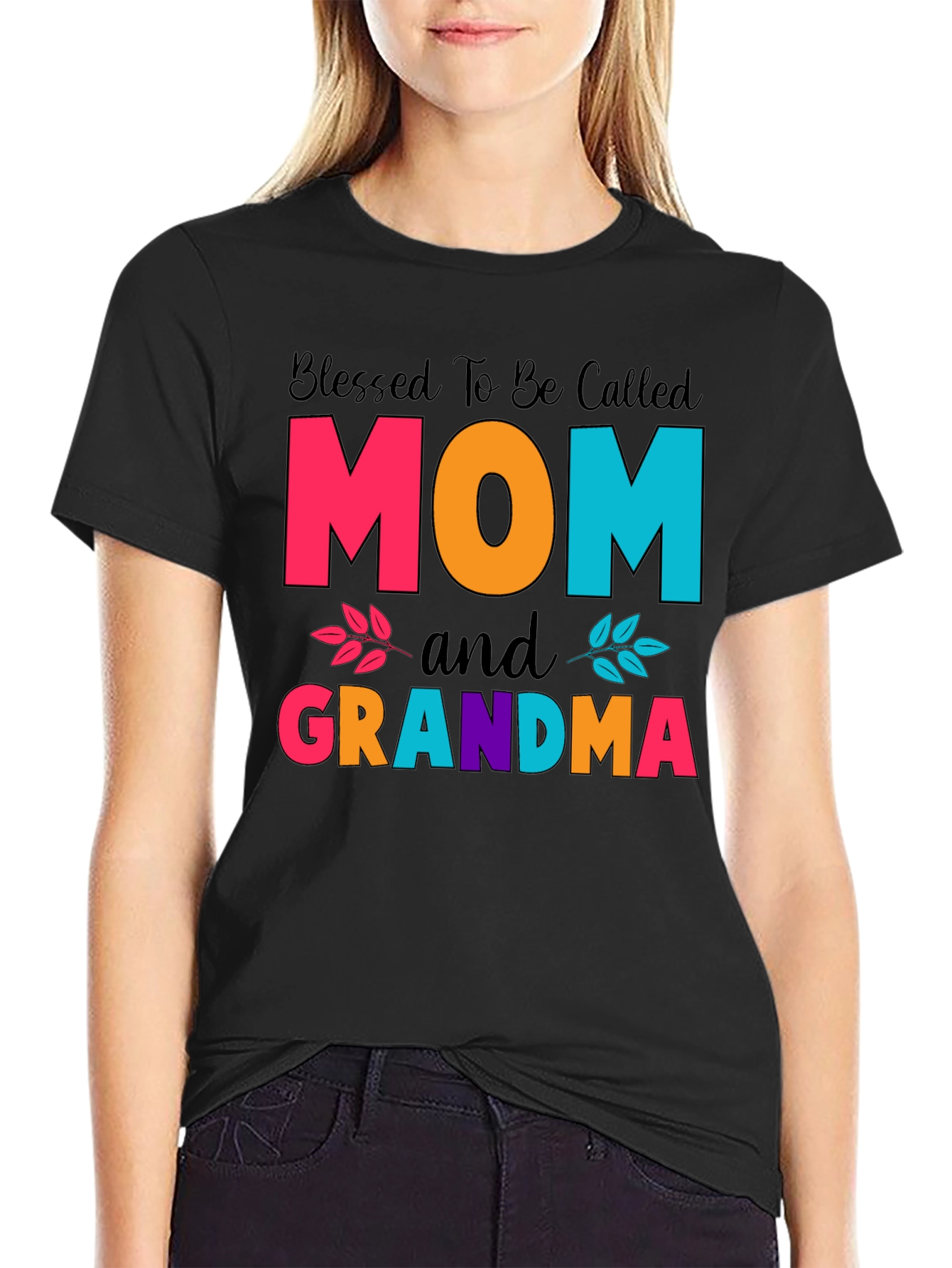 Blessed Mom and Grandma T-Shirt - 2