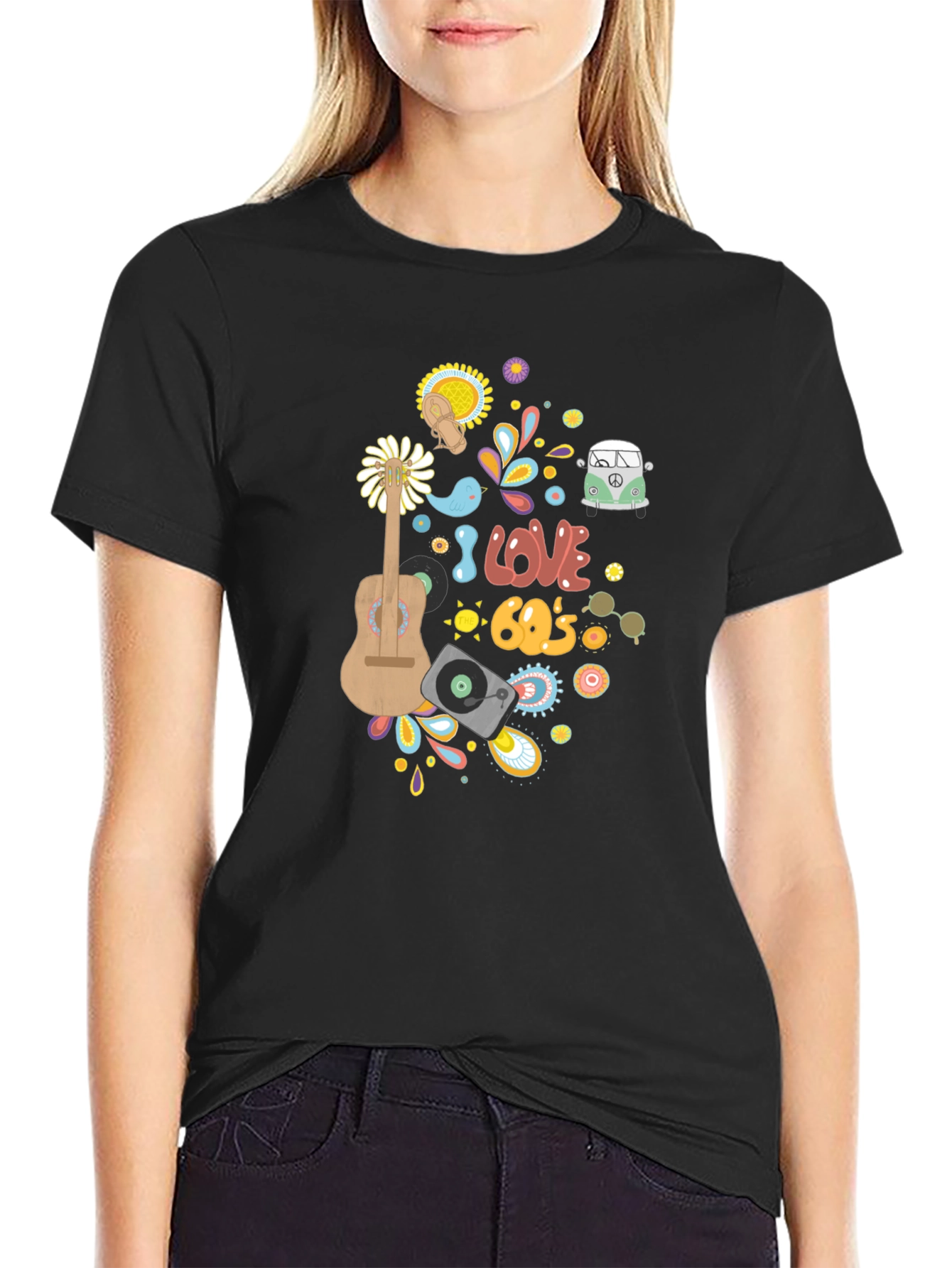 I Love the 60's Graphic T-Shirt - 2