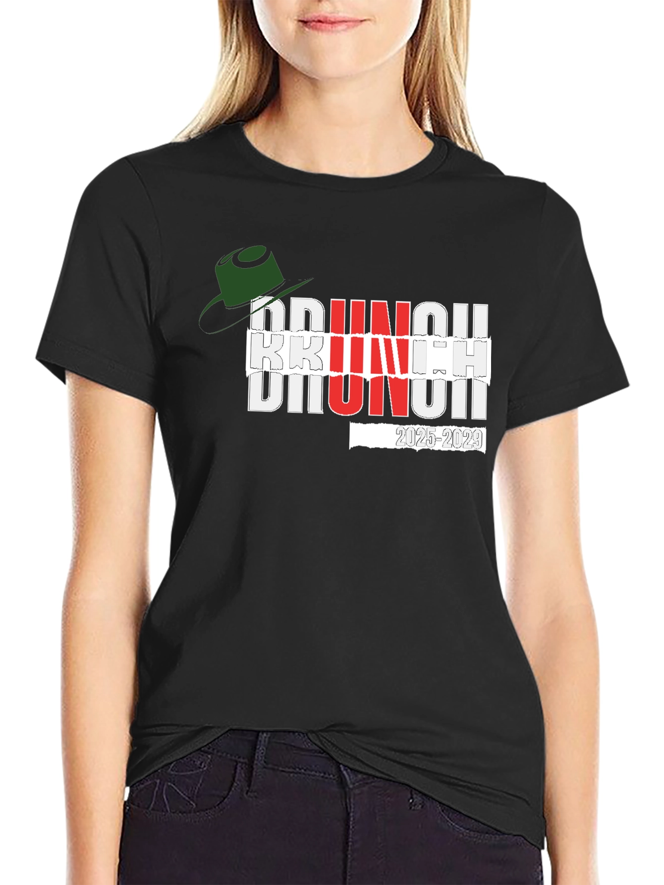 Black Brunch 2025-2023 Graphic Tee - Stylish Casual Wear view 2