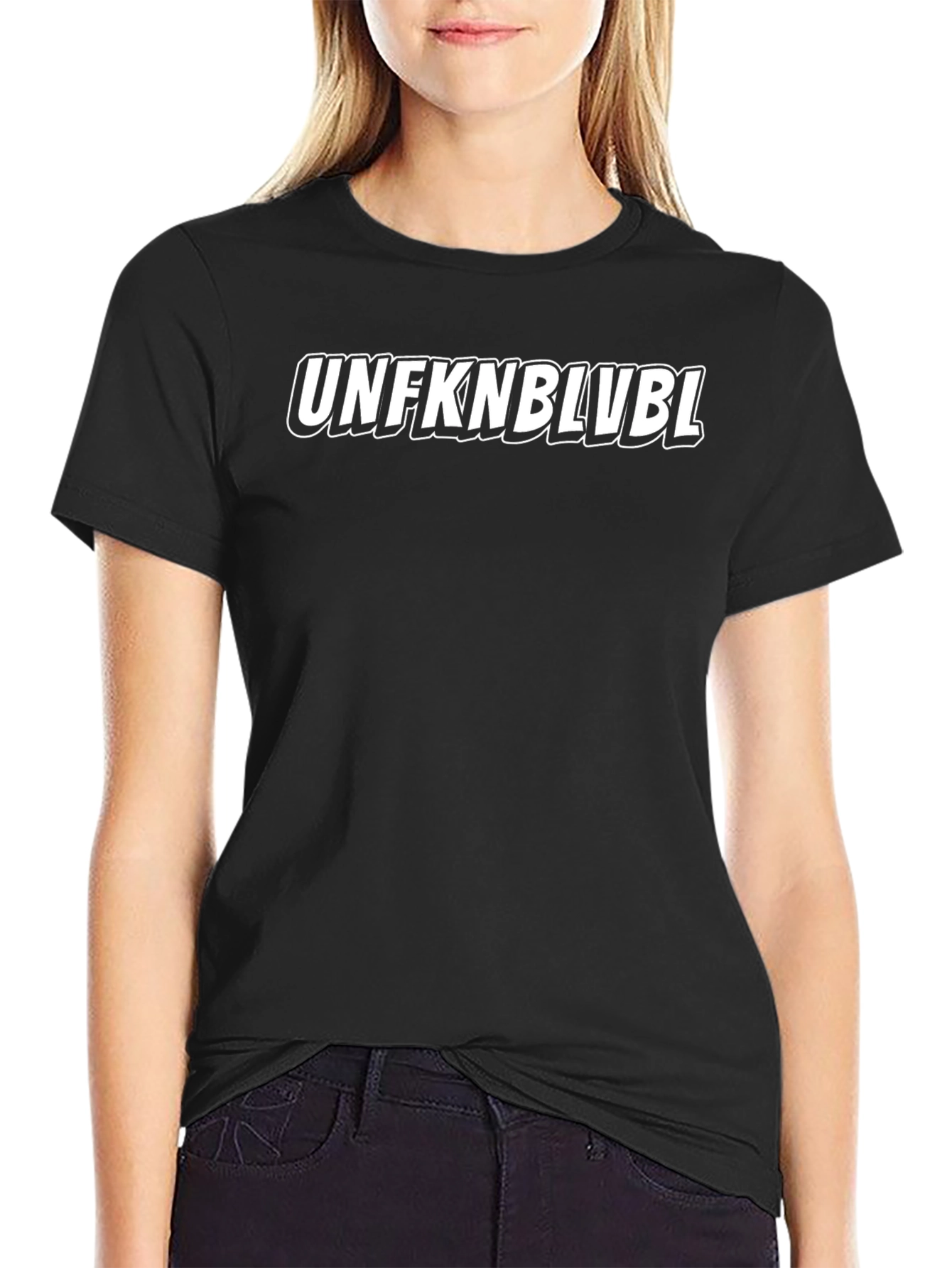 Black Unbreakable Black Graphic T-Shirt view 2