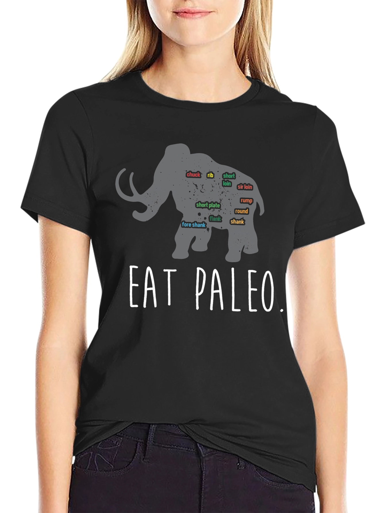 Eat Paleo Mammoth T-Shirt - 2