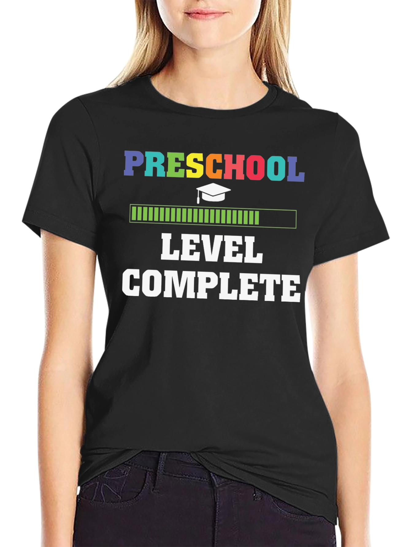 Black Preschool Level Complete T-Shirt view 2