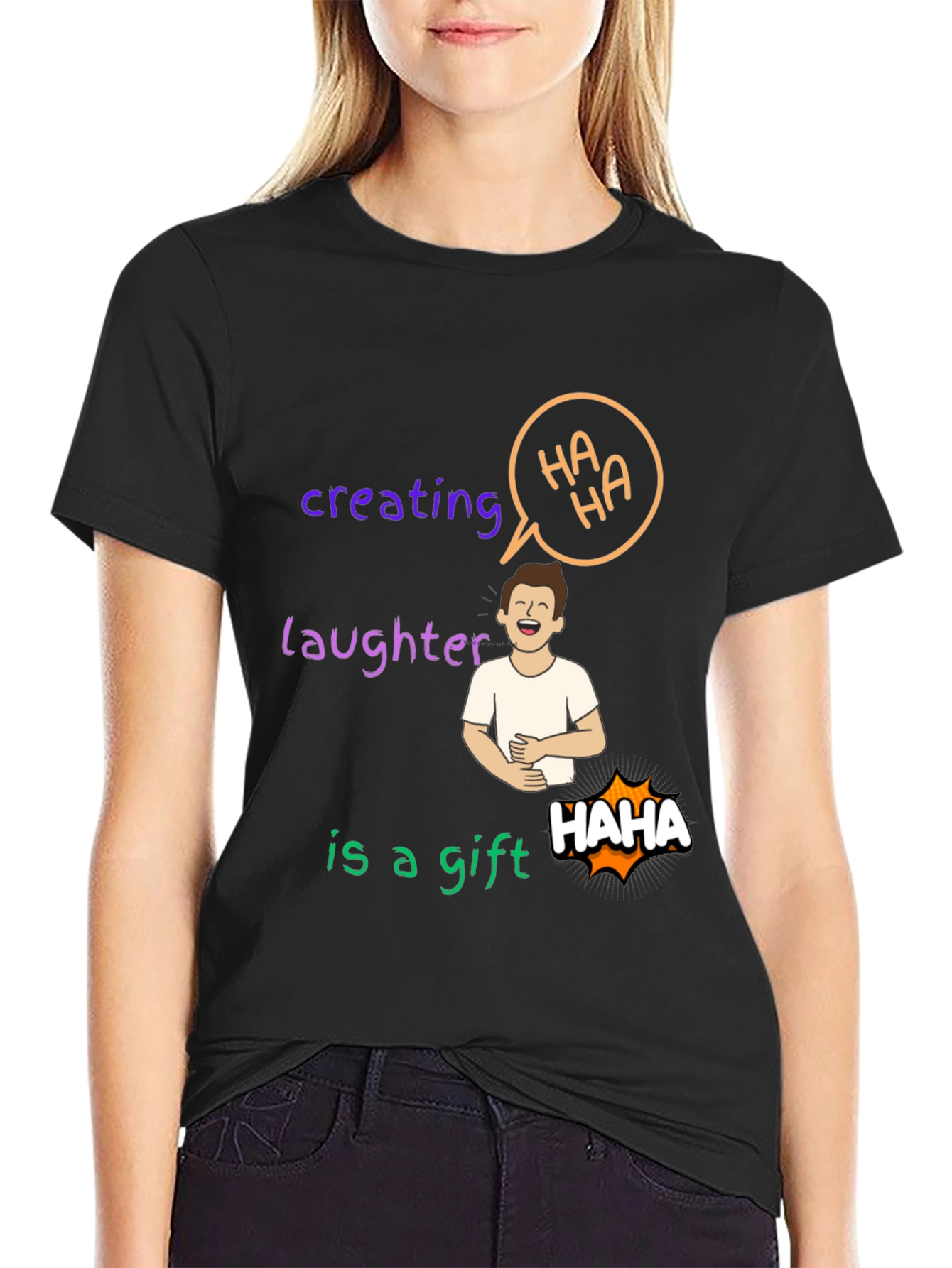 Creating Laughter Gift T-Shirt - 2