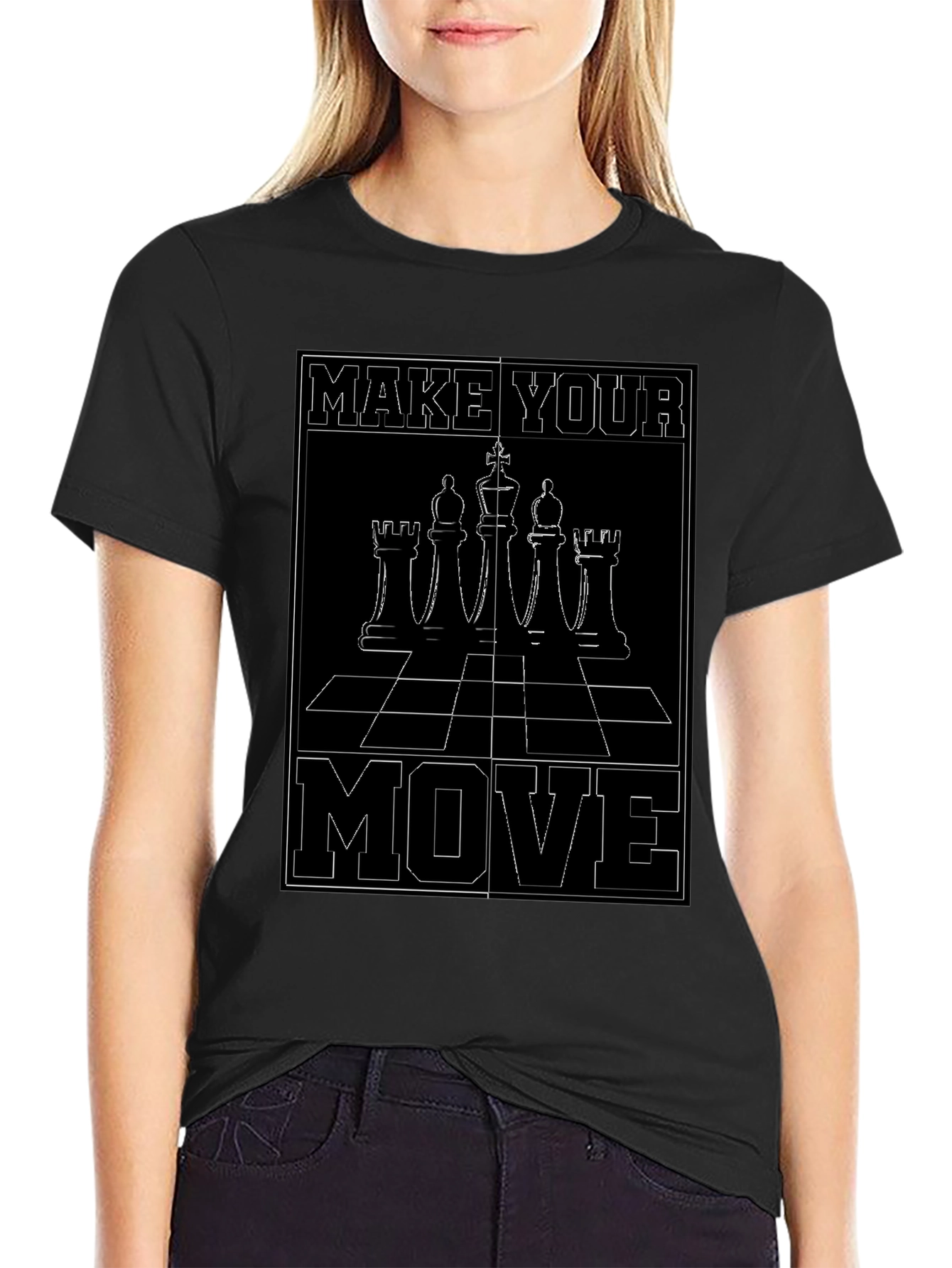 Make Your Move Chess Graphic Tee - 2