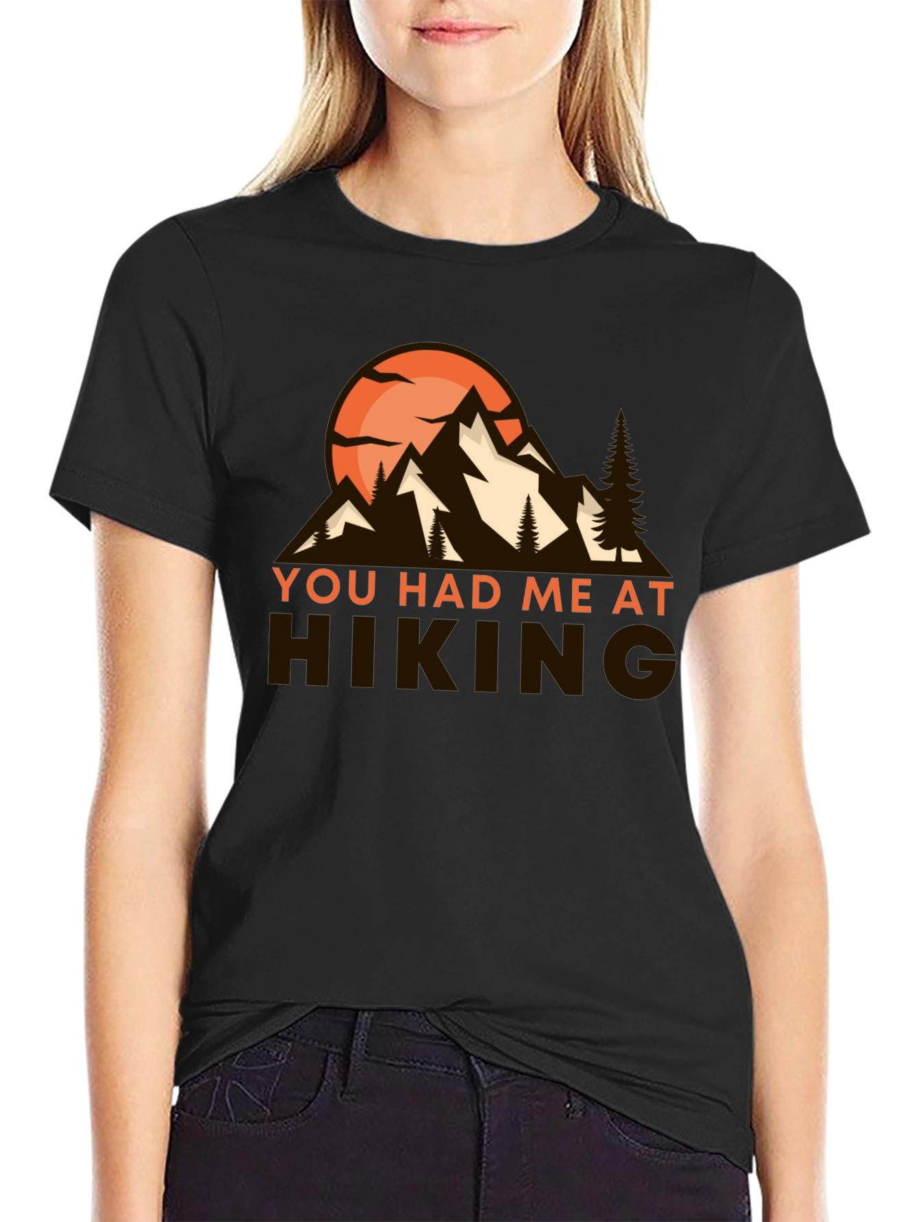 Hiking Graphic Tee - You Had Me At Hiking - 2
