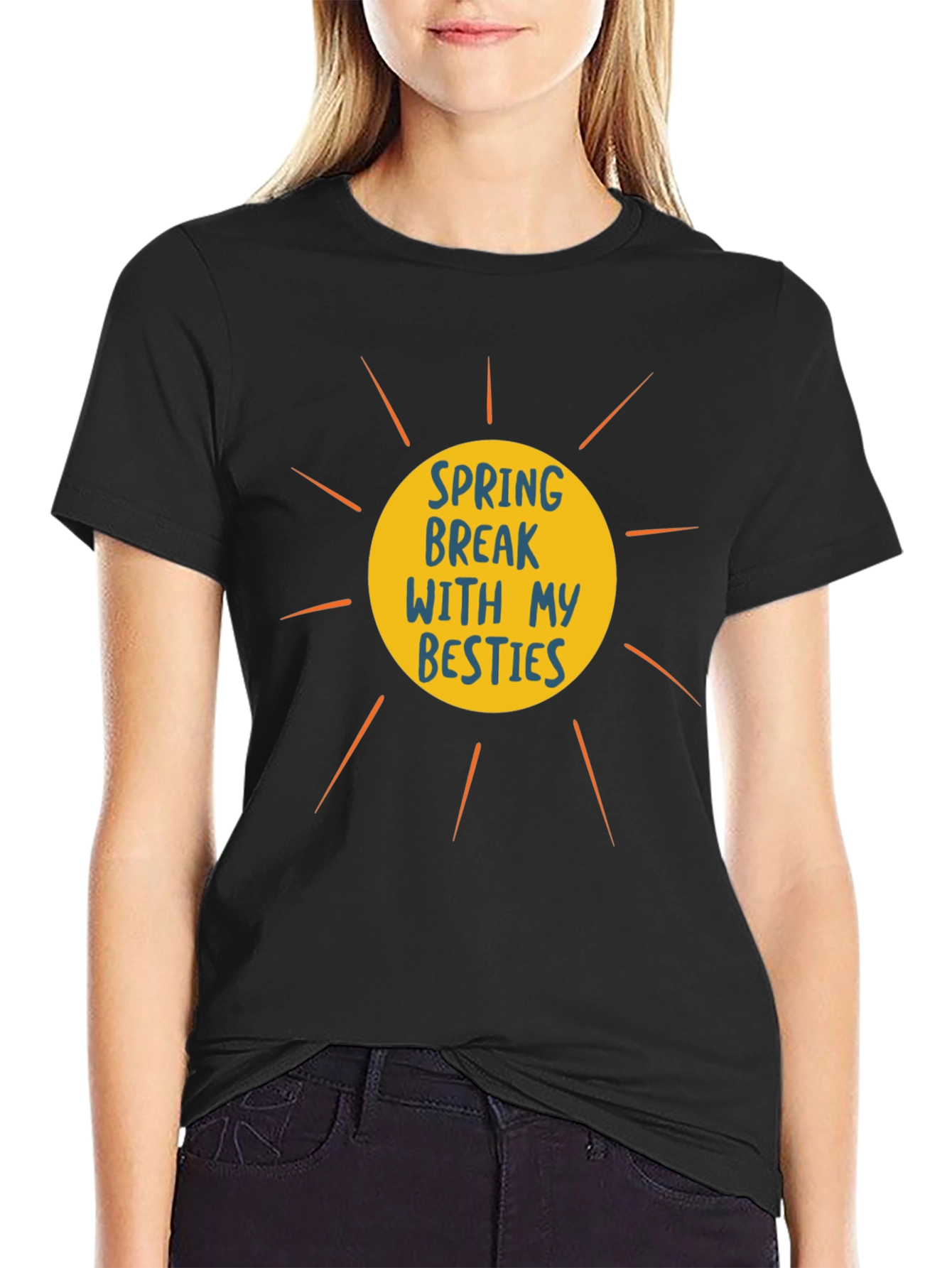 Spring Break Besties Graphic T-Shirt - 2