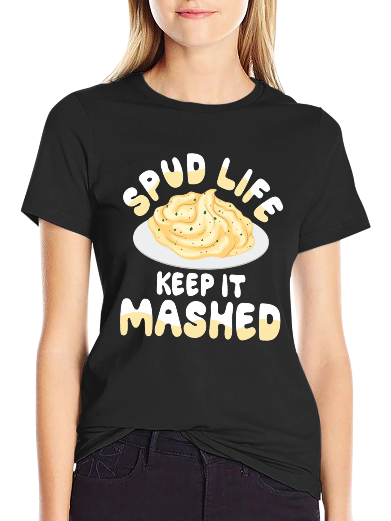 Spud Life T-Shirt - Keep It Mashed Potato Tee - 2