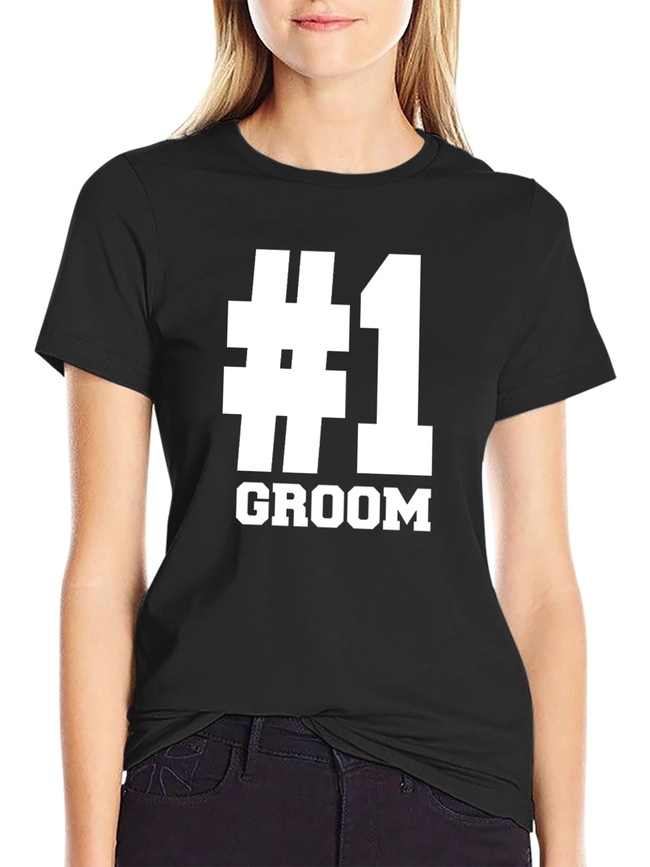 #1 Groom T-Shirt - Wedding Day Apparel - 2