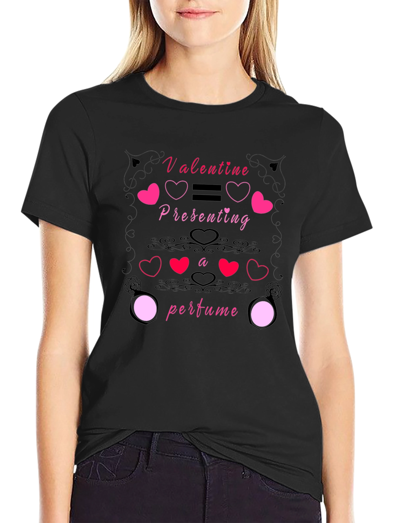 Black Valentine Perfume T-Shirt view 2