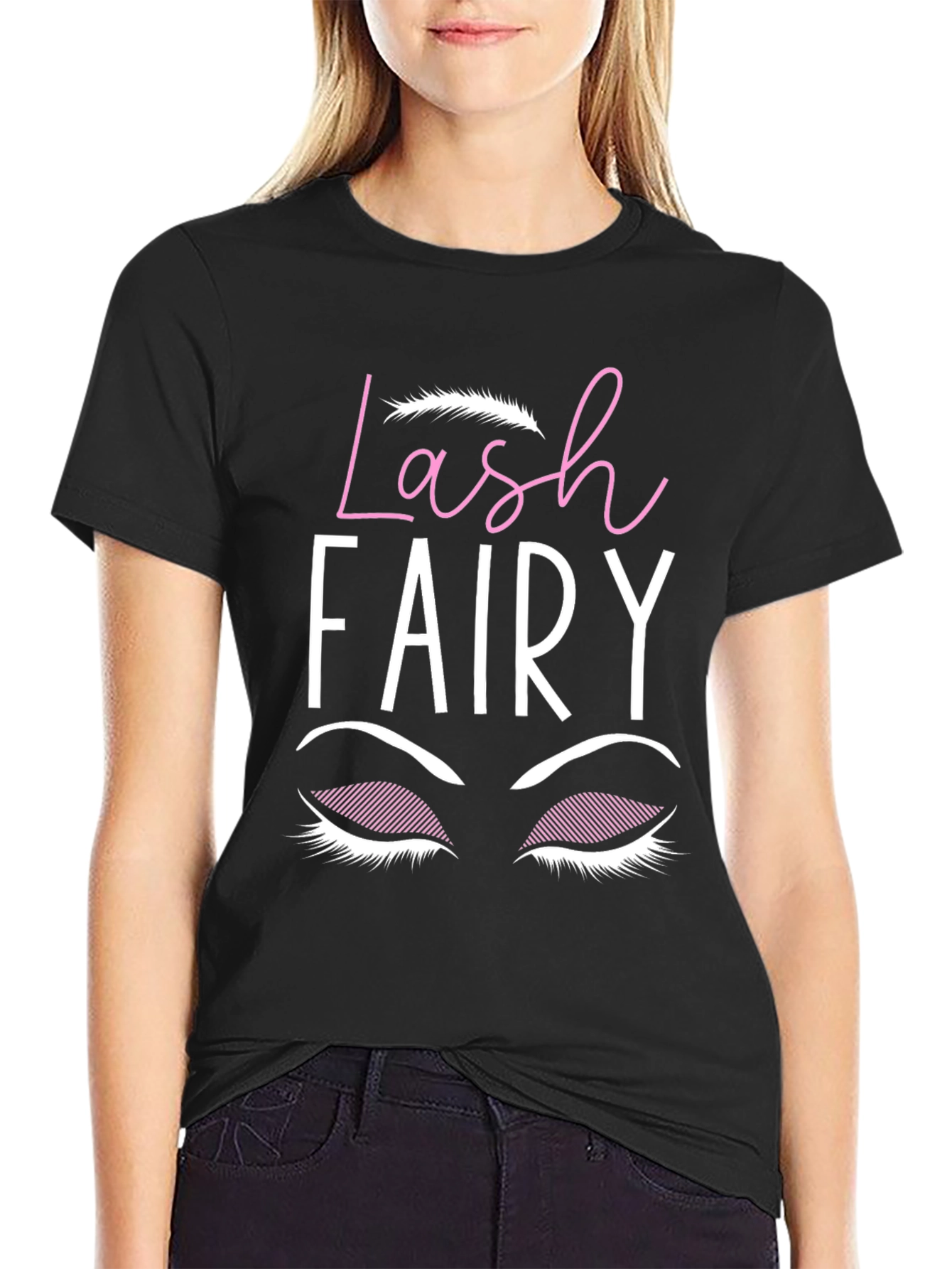 Black Lash Fairy Graphic Tee view 2
