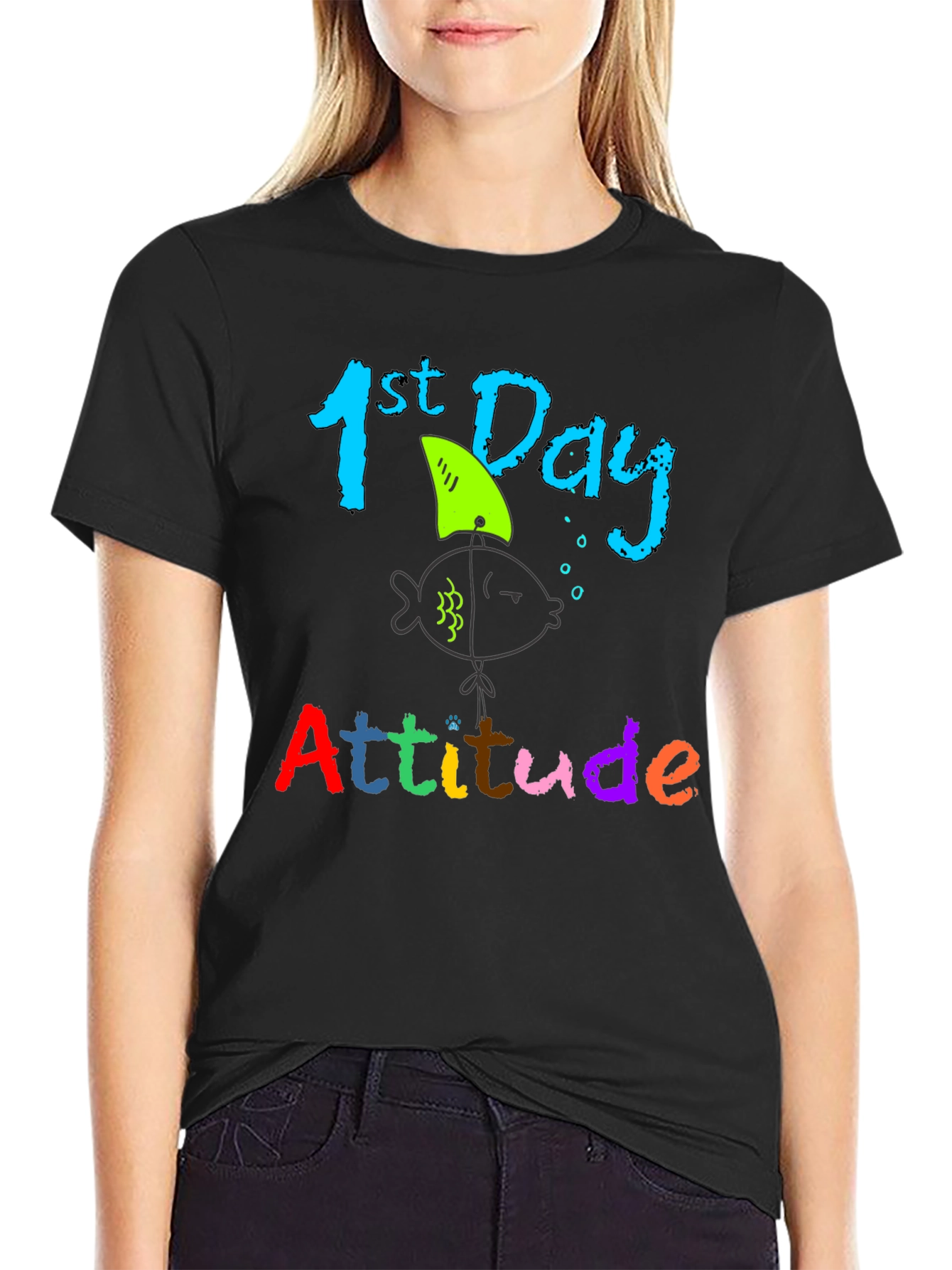 1st Day Attitude T-Shirt - Back to School - 2