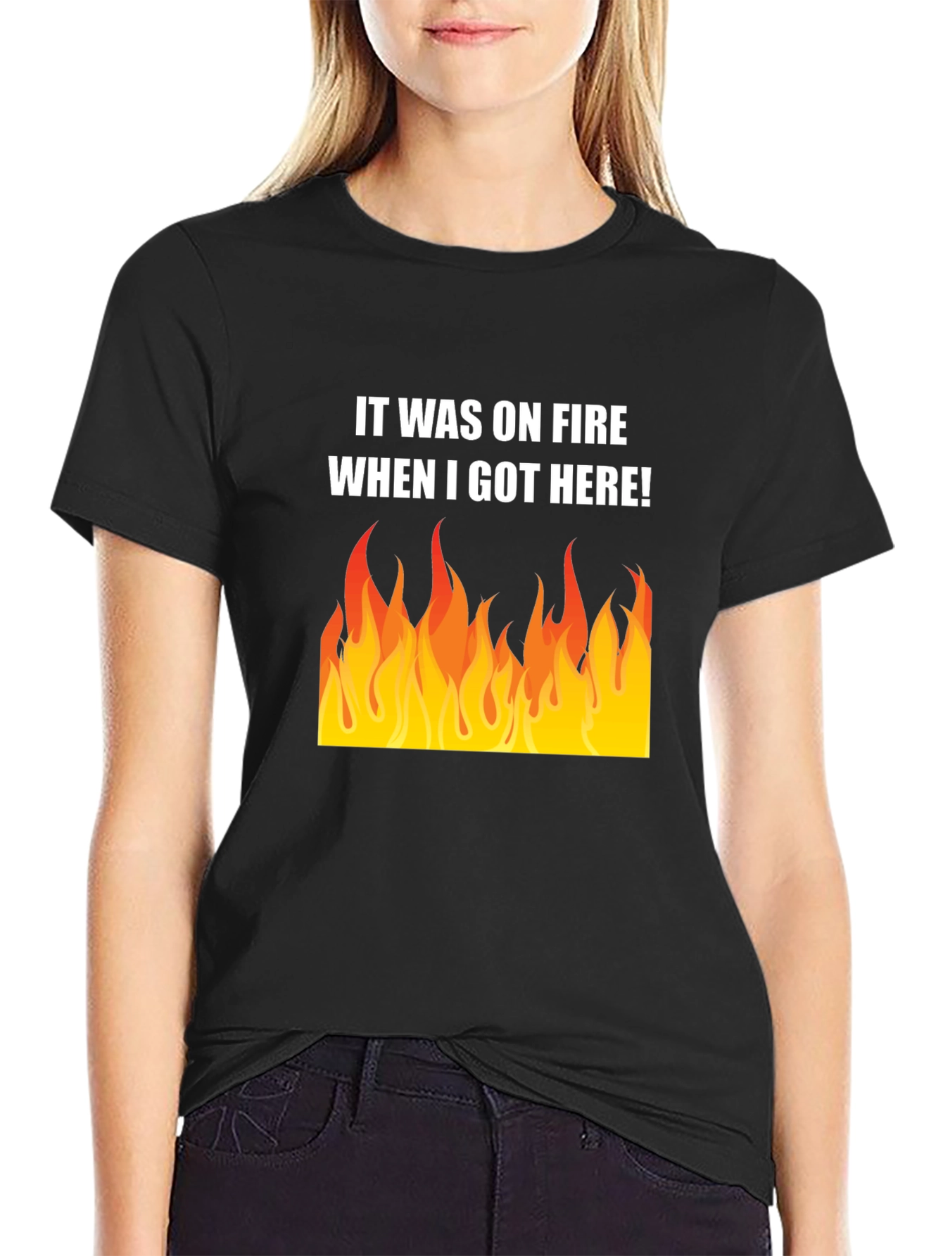 It Was on Fire Graphic Tee - 2
