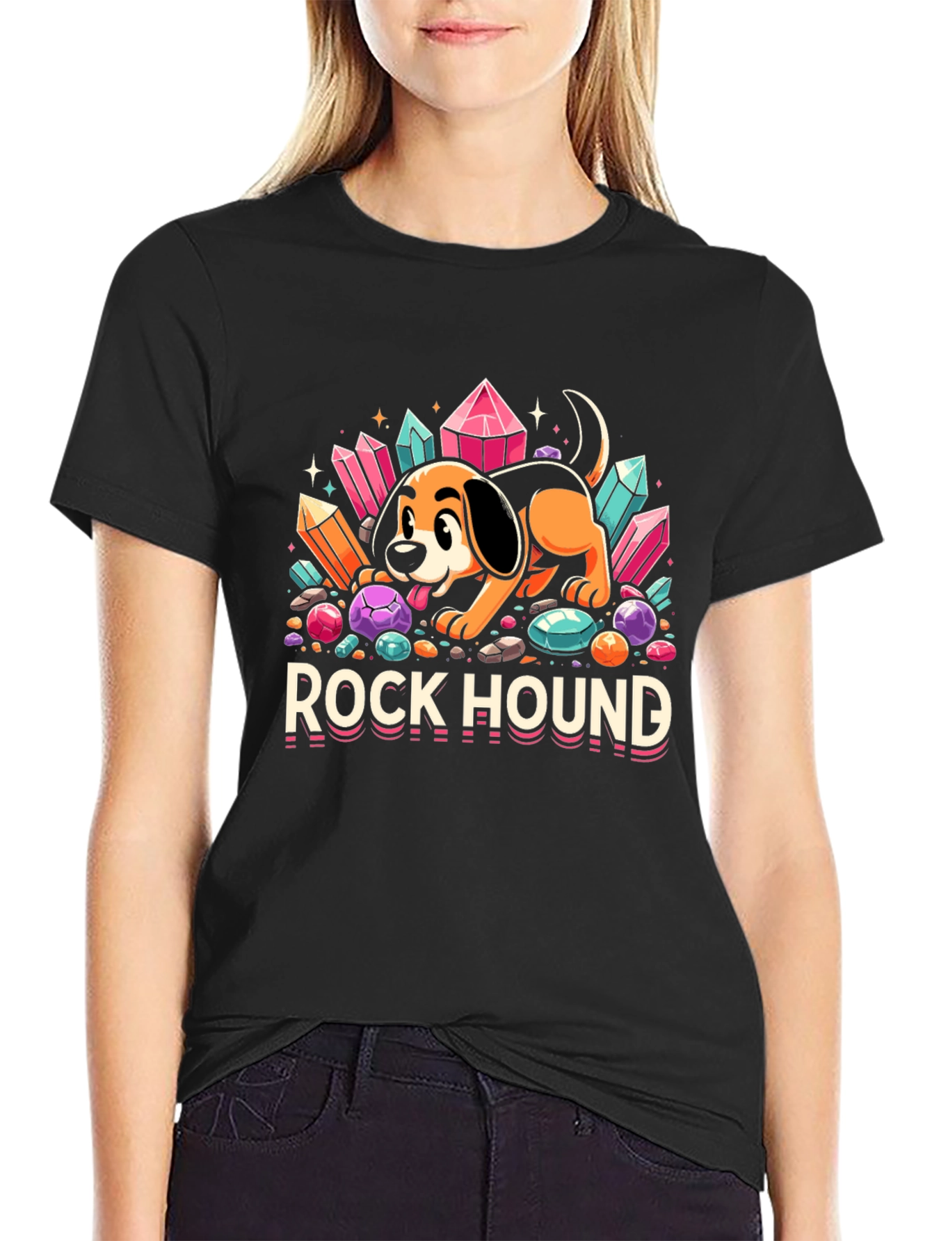 Black Rock Hound Dog T-Shirt view 2