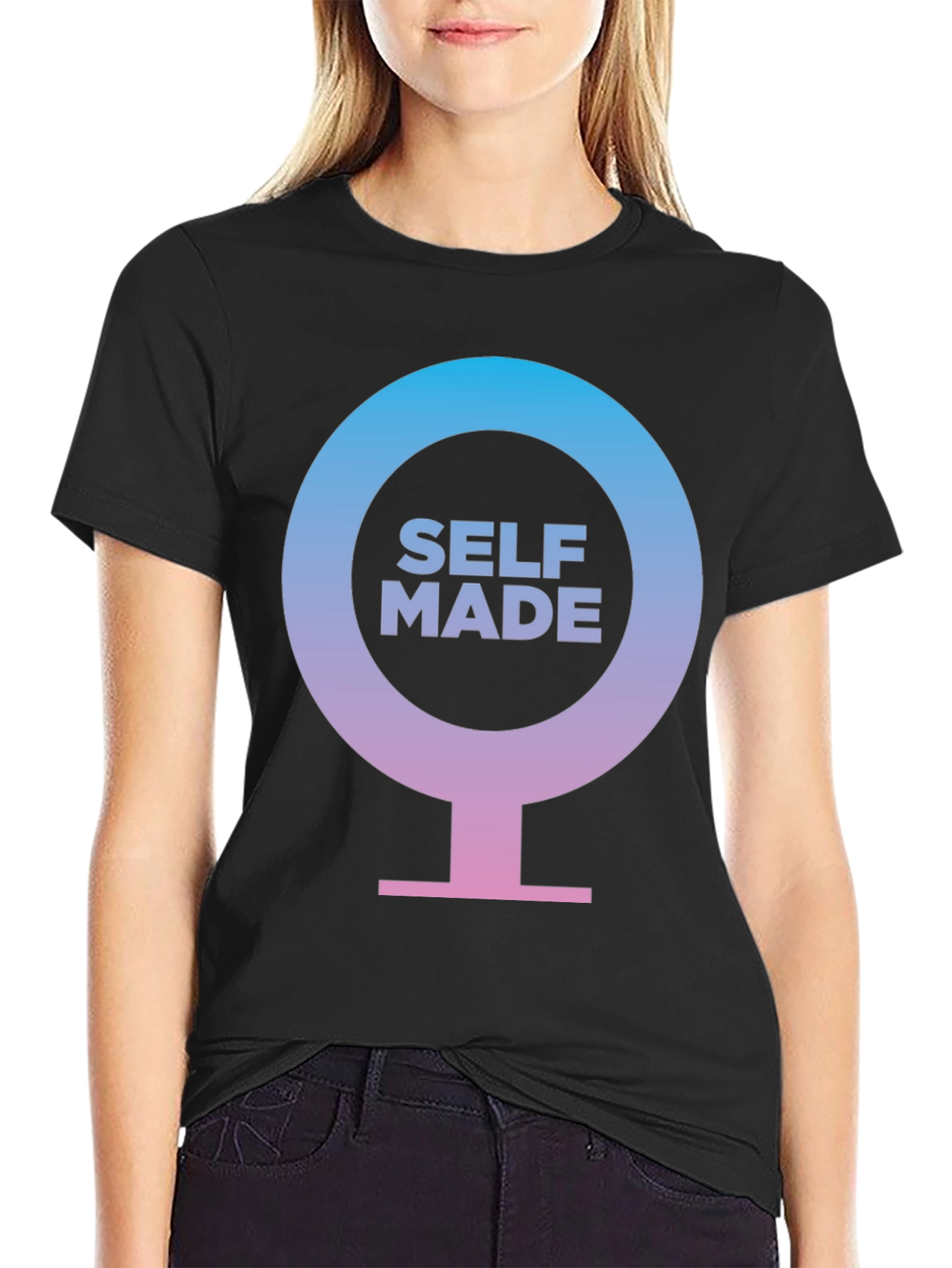 Self Made Feminist Symbol T-Shirt - 2