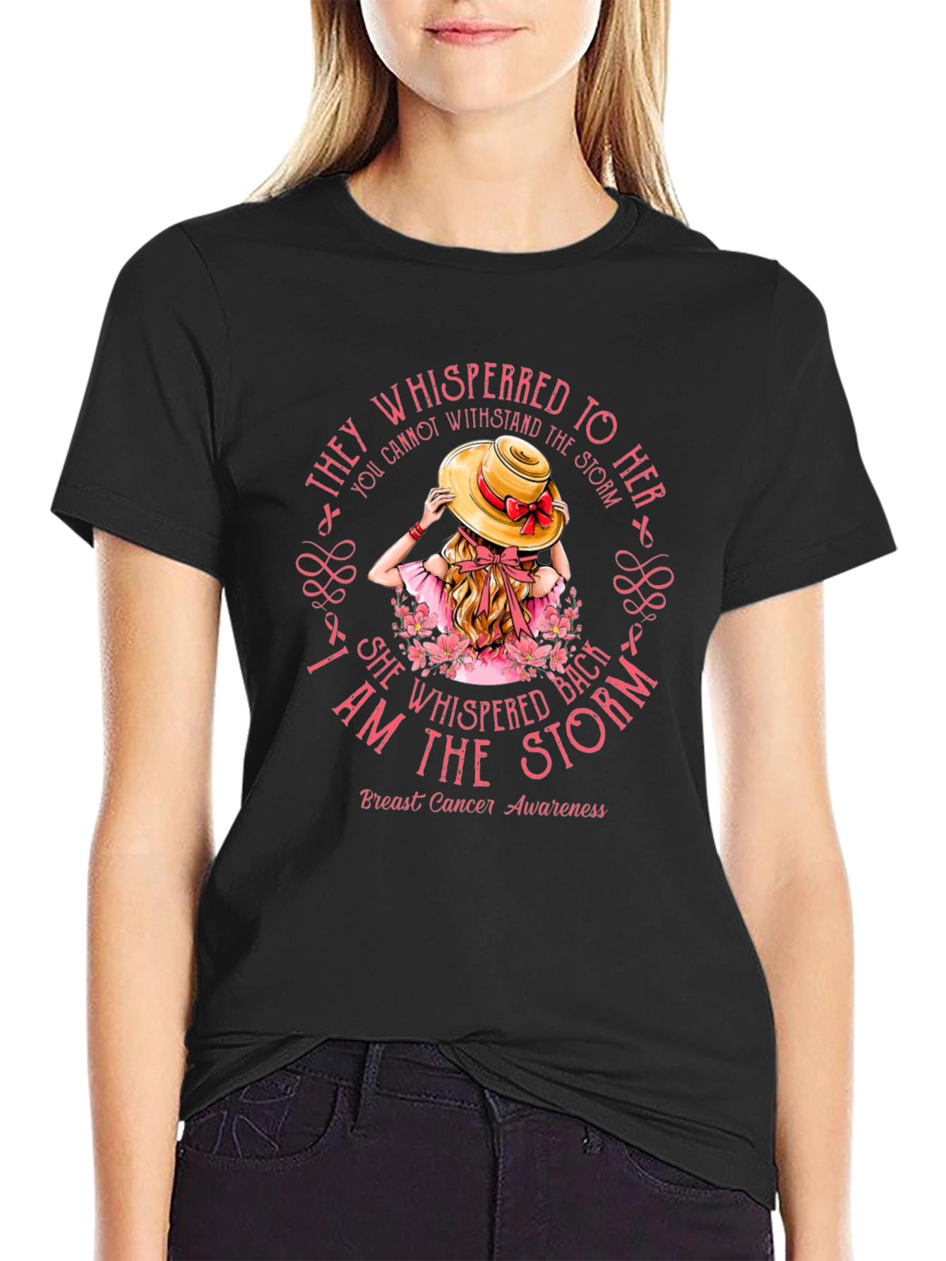 Breast Cancer Awareness I Am The Storm T-Shirt - 2