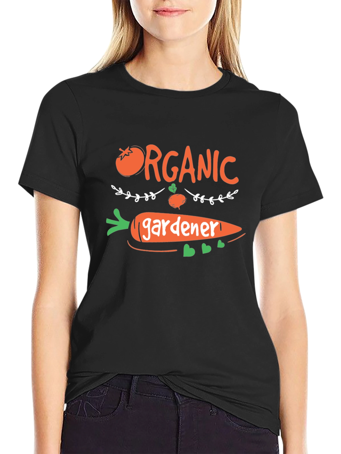 Organic Gardener Graphic Tee - Black - 2