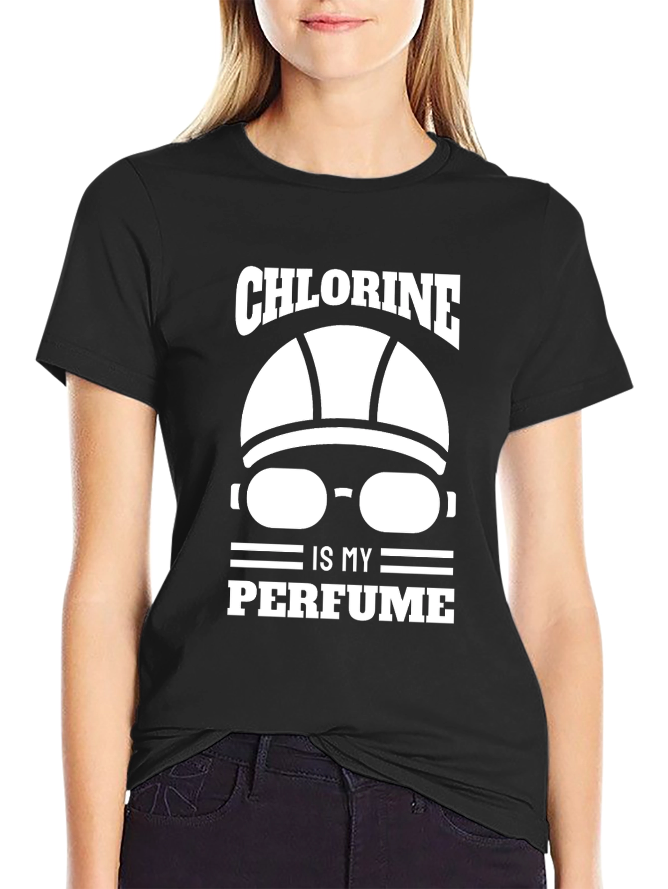 Chlorine is My Perfume Swimmer T-Shirt - 2