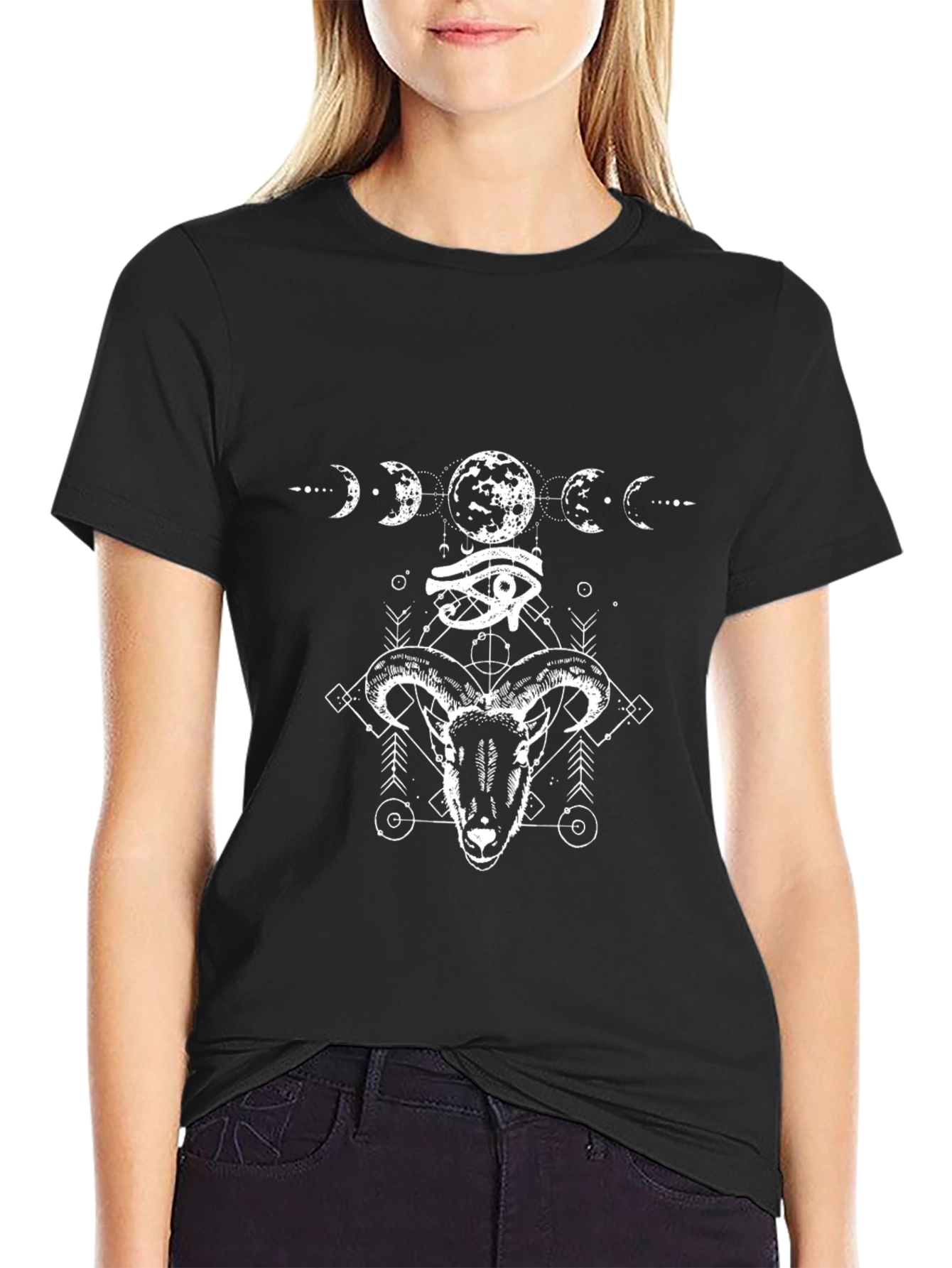 Mystic Ram Graphic Tee - Black T-Shirt - 2