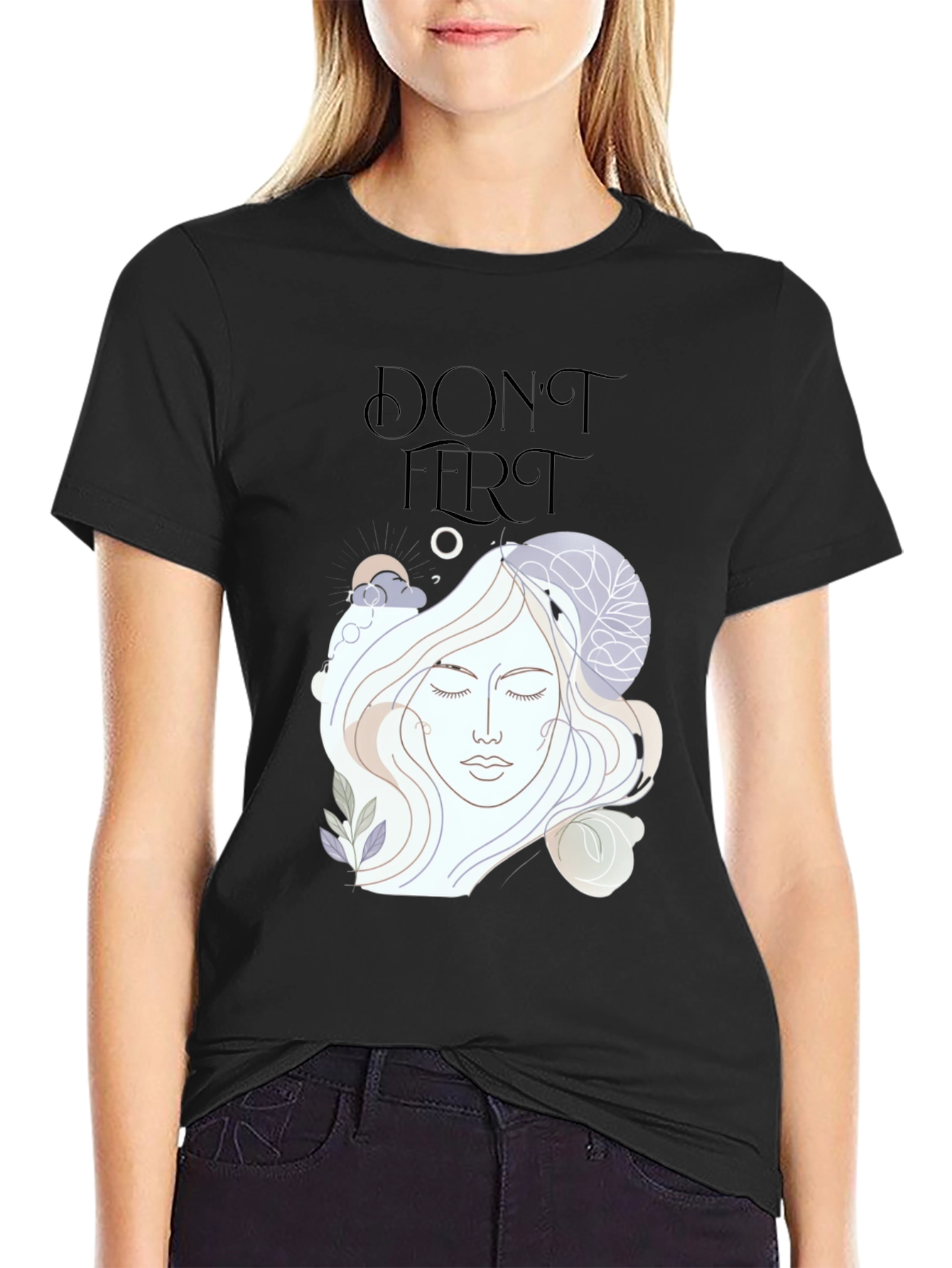 Black Don't Fert Graphic T-Shirt view 2