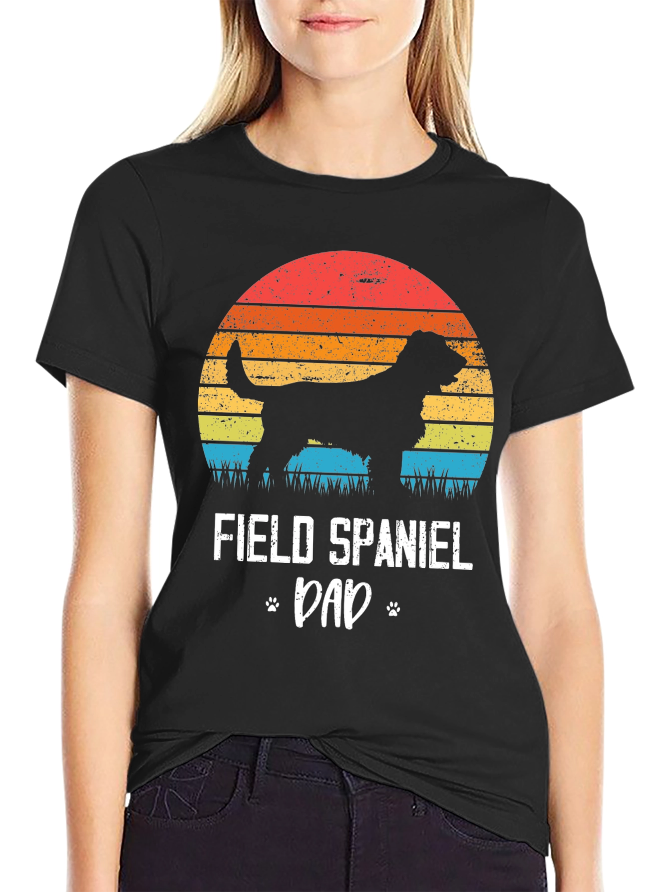 Field Spaniel Dad T-Shirt - Dog Lover Gift - 2