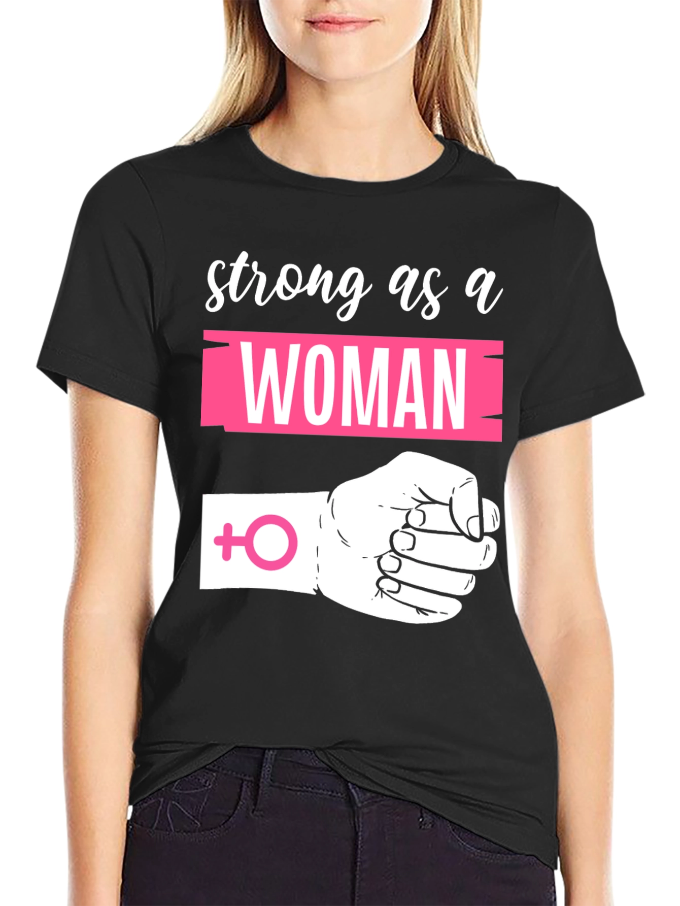 Strong as a Woman Graphic Tee - 2