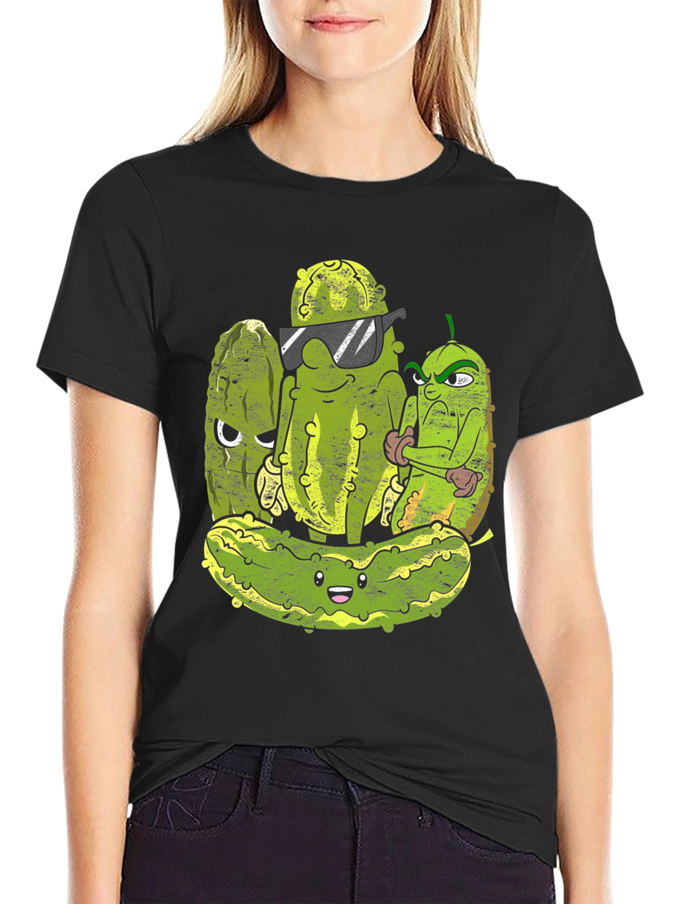 Pickle Gang T-Shirt - Cool Cartoon Design - 2
