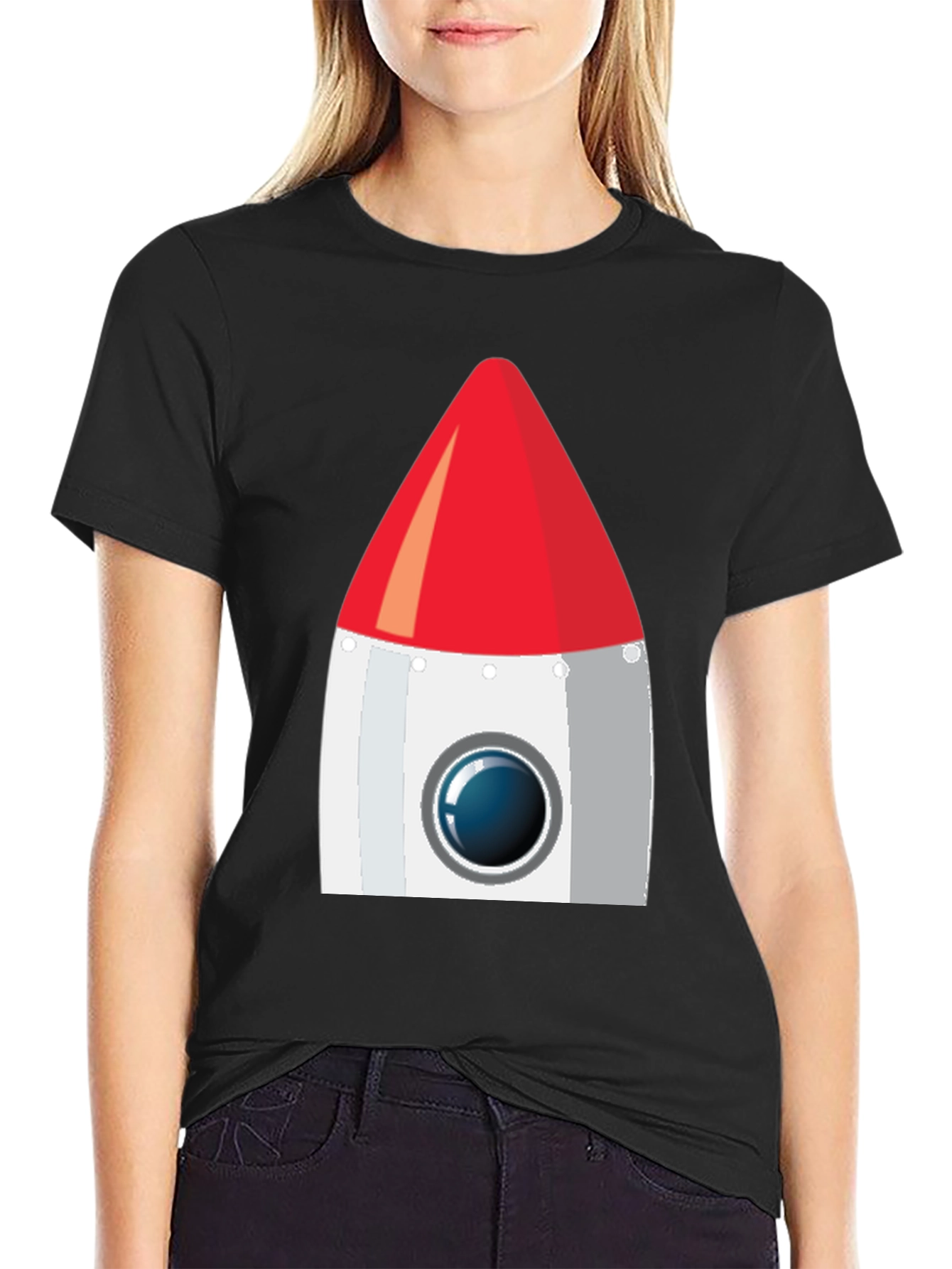 Rocket Graphic T-Shirt - Blast Off in Style! - 2