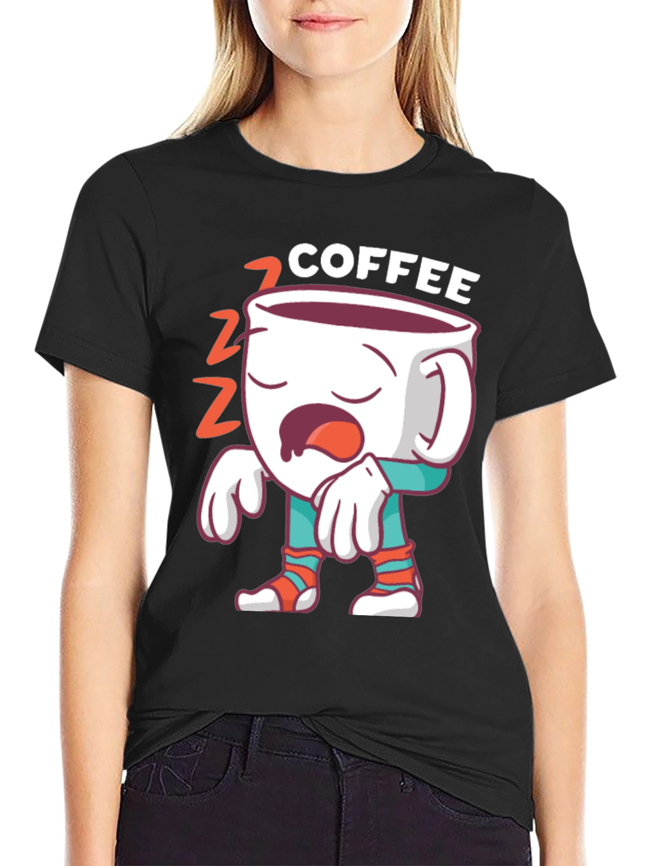 Black Coffee Sleepy T-Shirt view 2