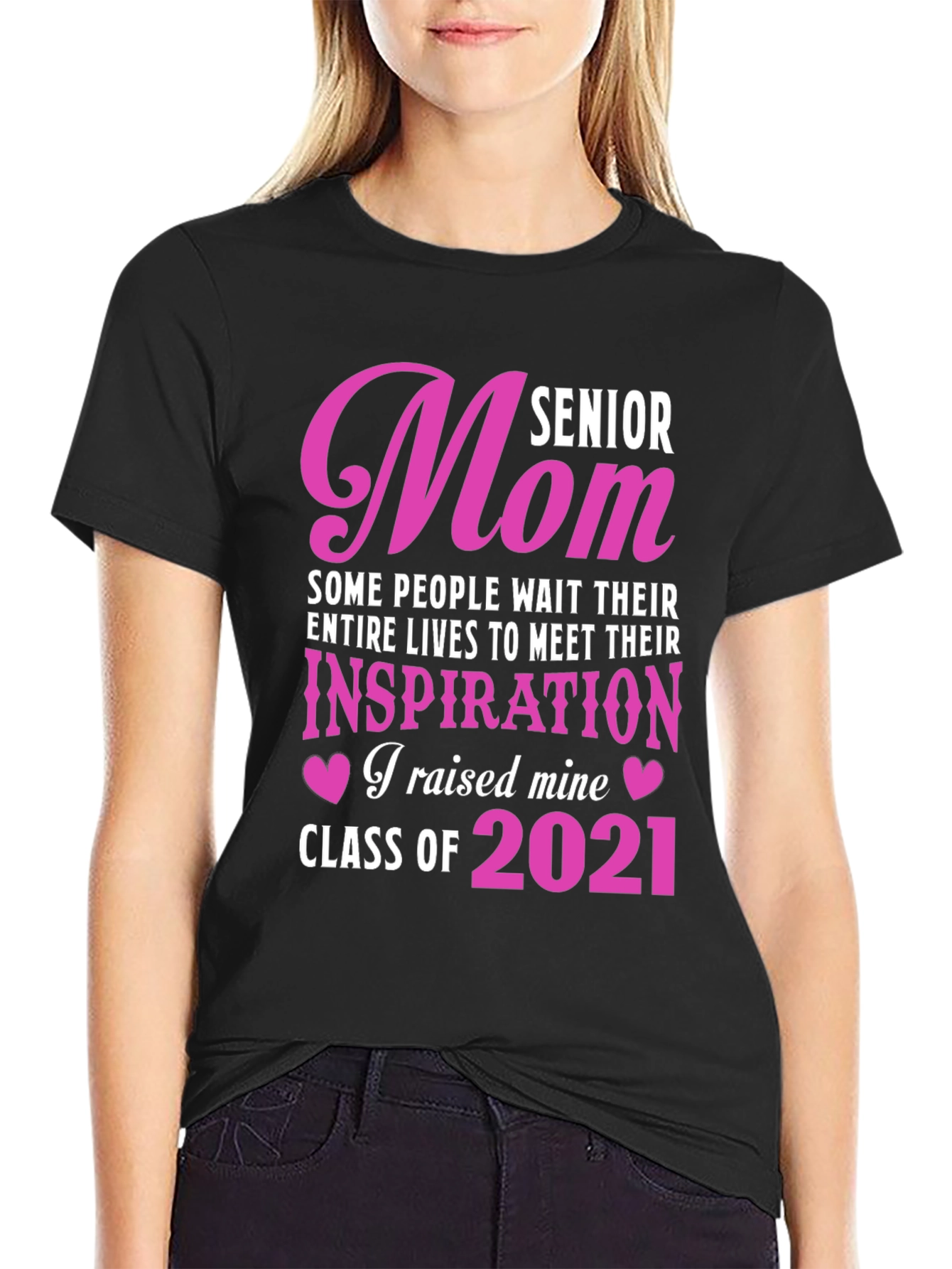 Senior Mom Class of 2021 T-Shirt - 2